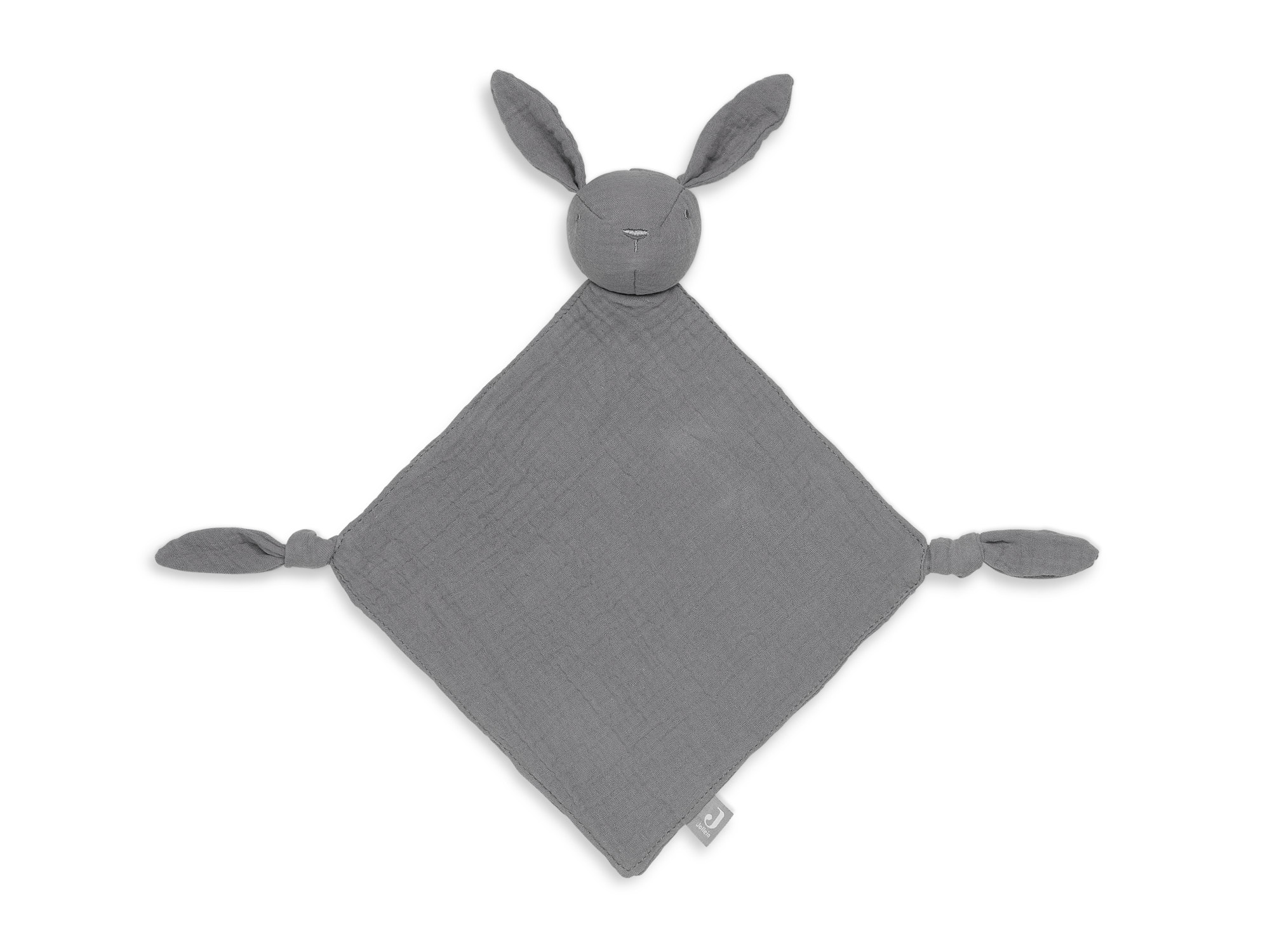 Speendoekje bunny ears - Storm grey