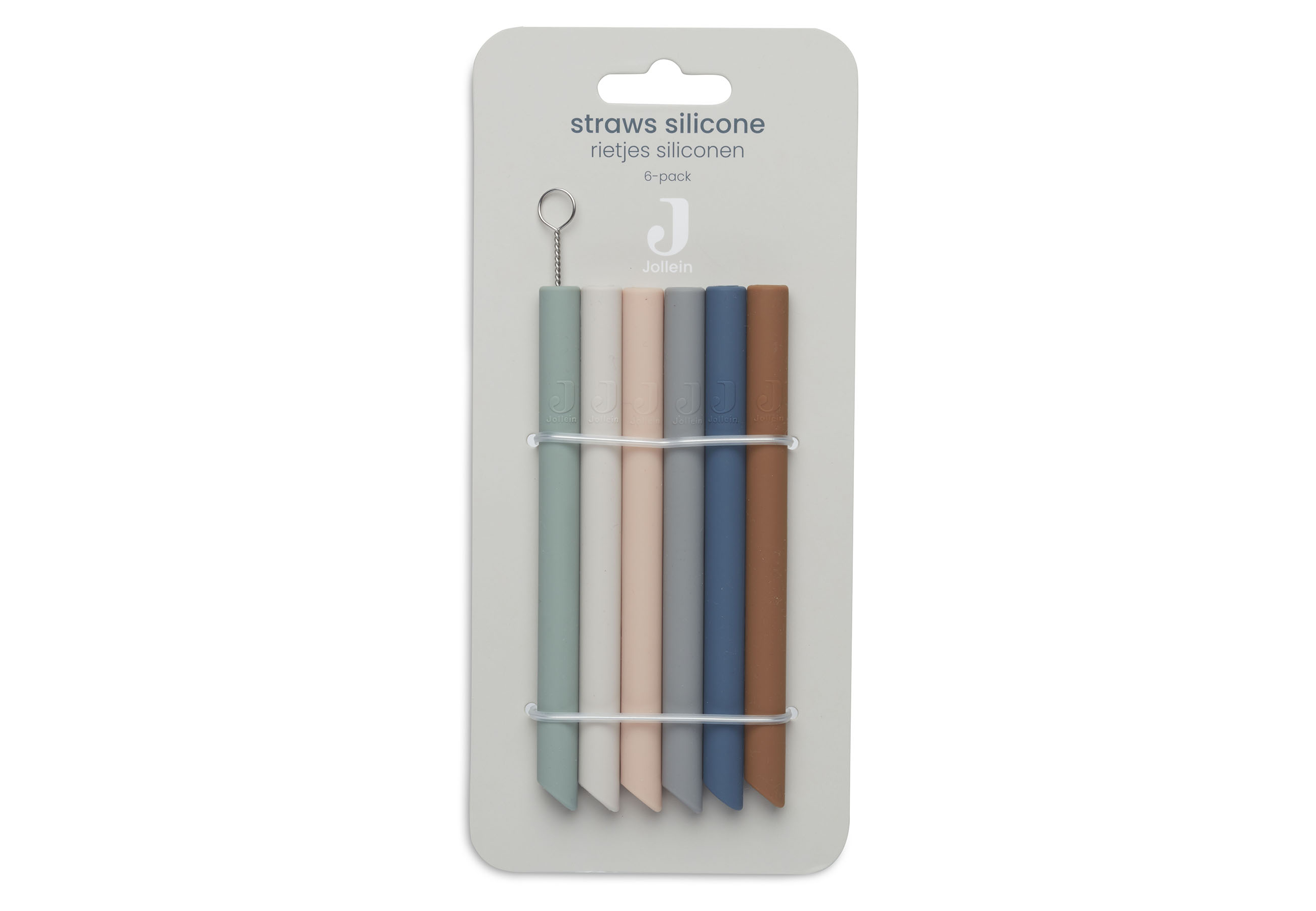 Rietjes Siliconen Multicolour - 6 stuks