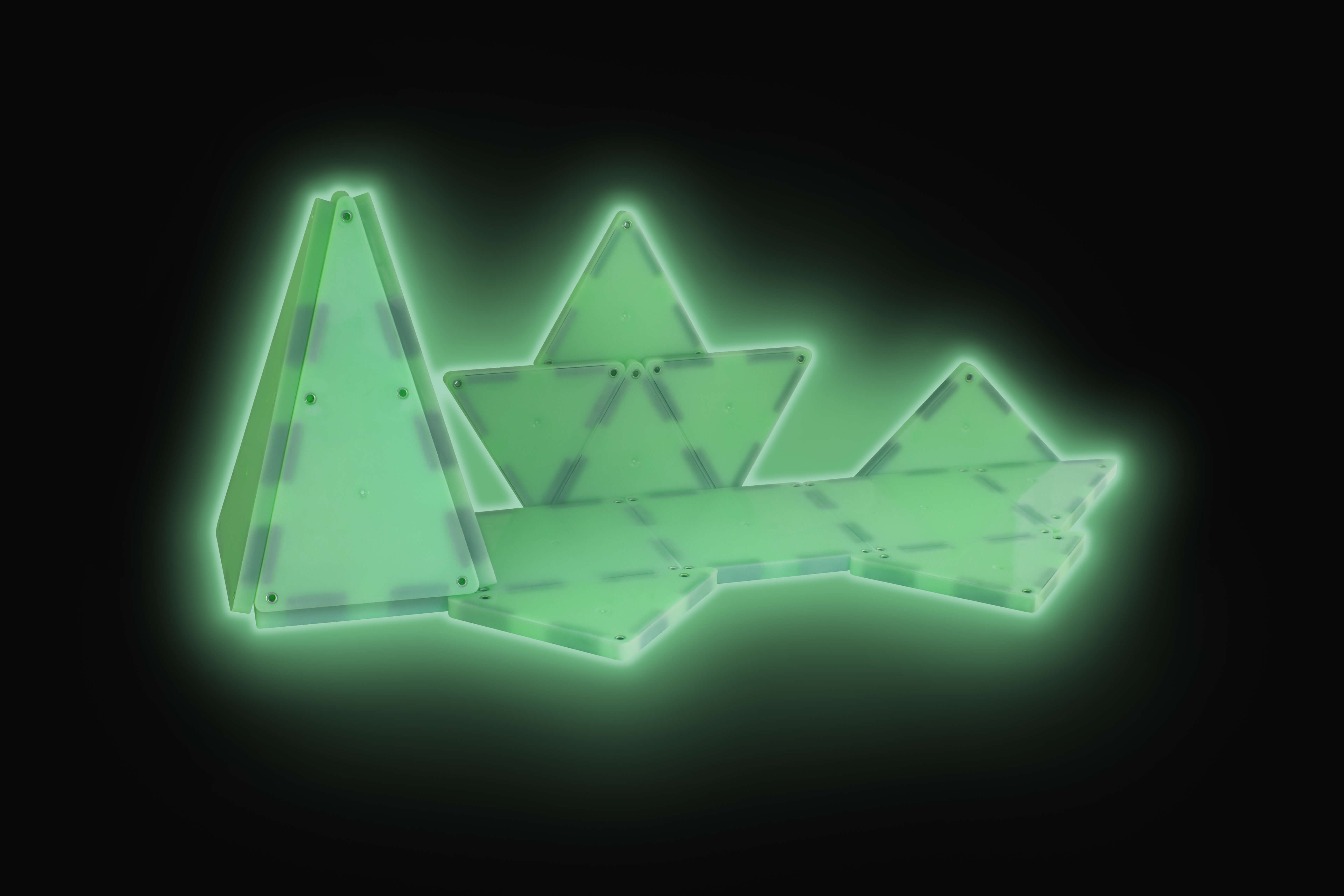 MAGNA-TILES Glow In The Dark 16 stuks