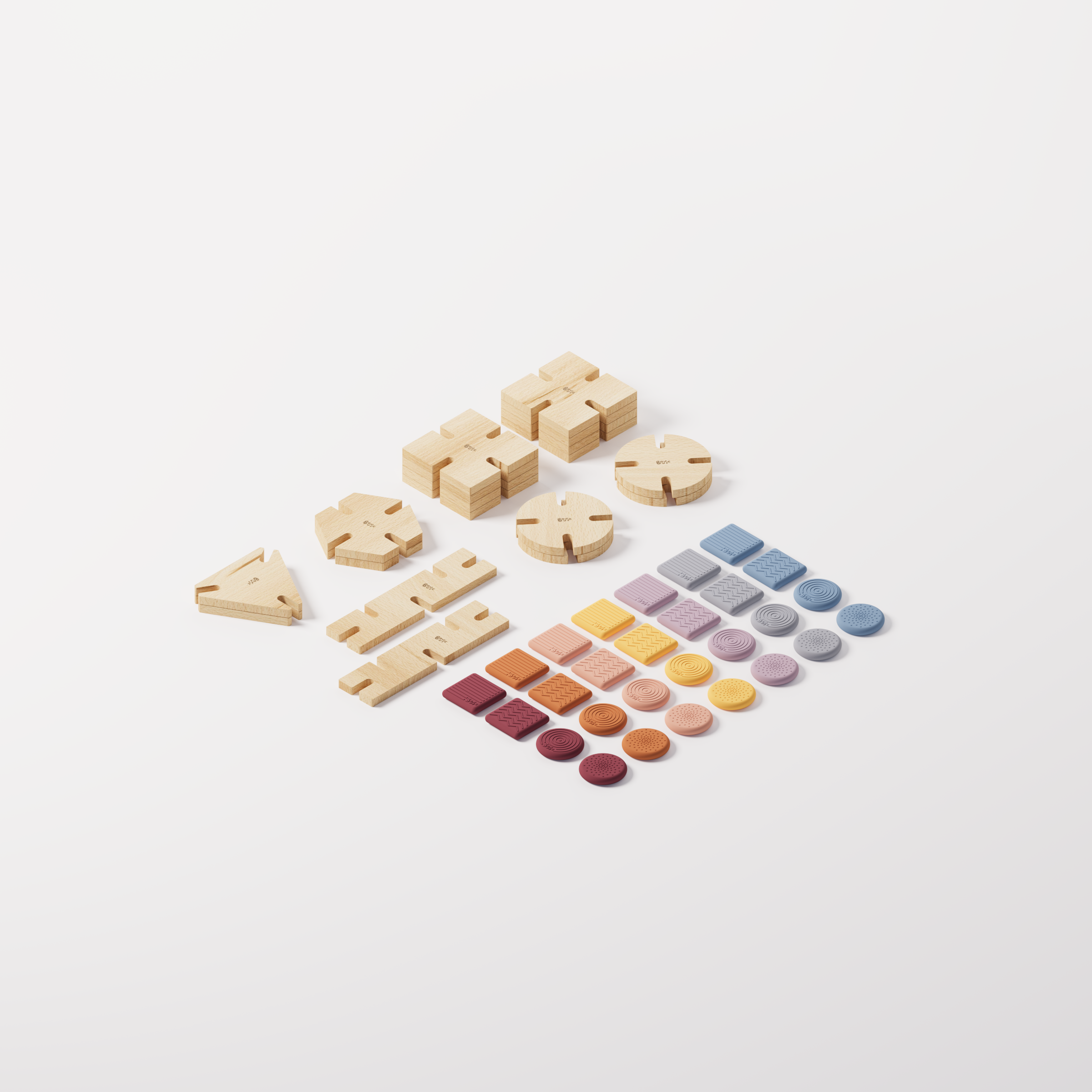 BAVVIC Builder Set - 48 elementen