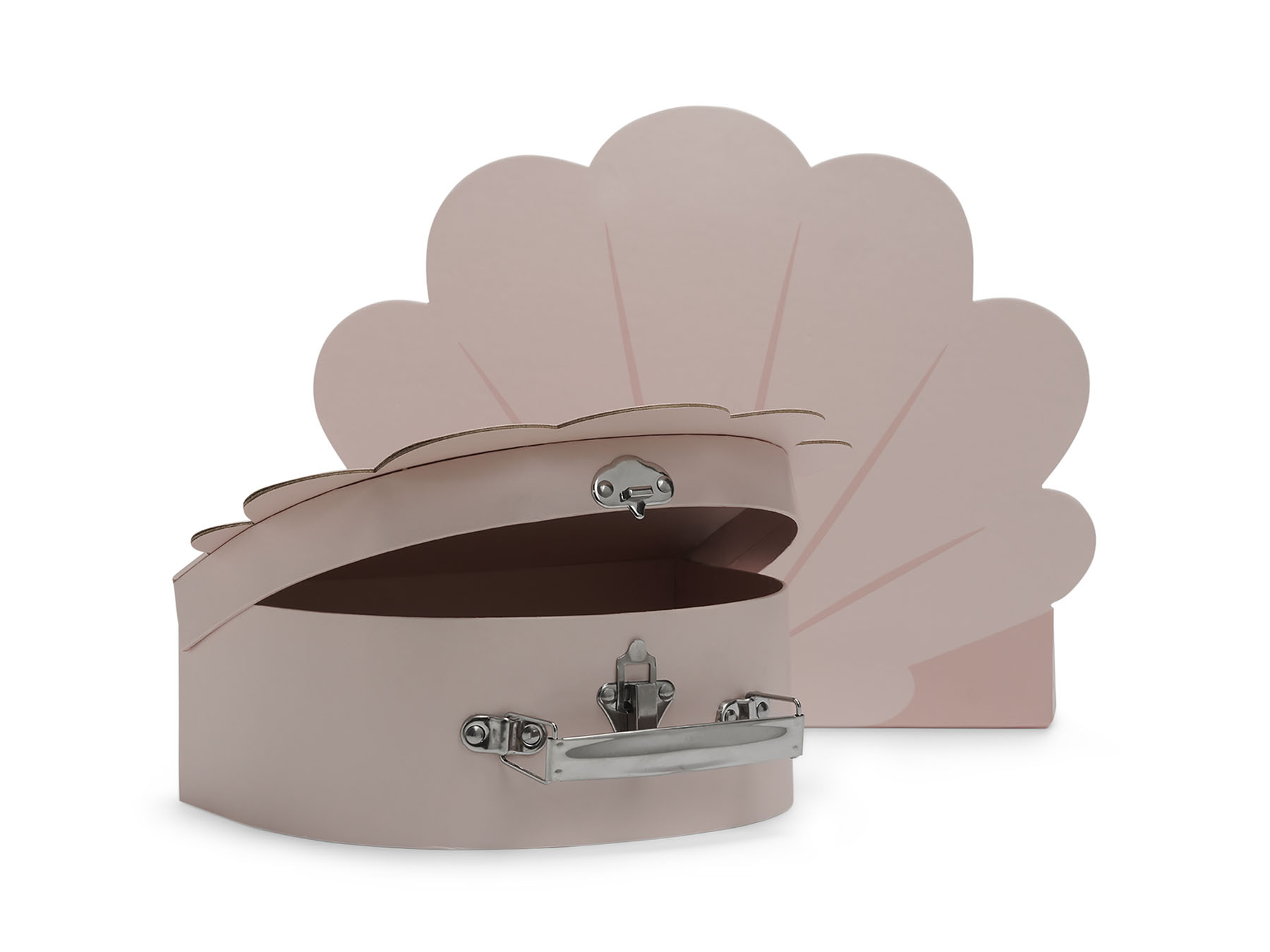Speelkoffertjes Schelp (2 stuks) - Pale pink