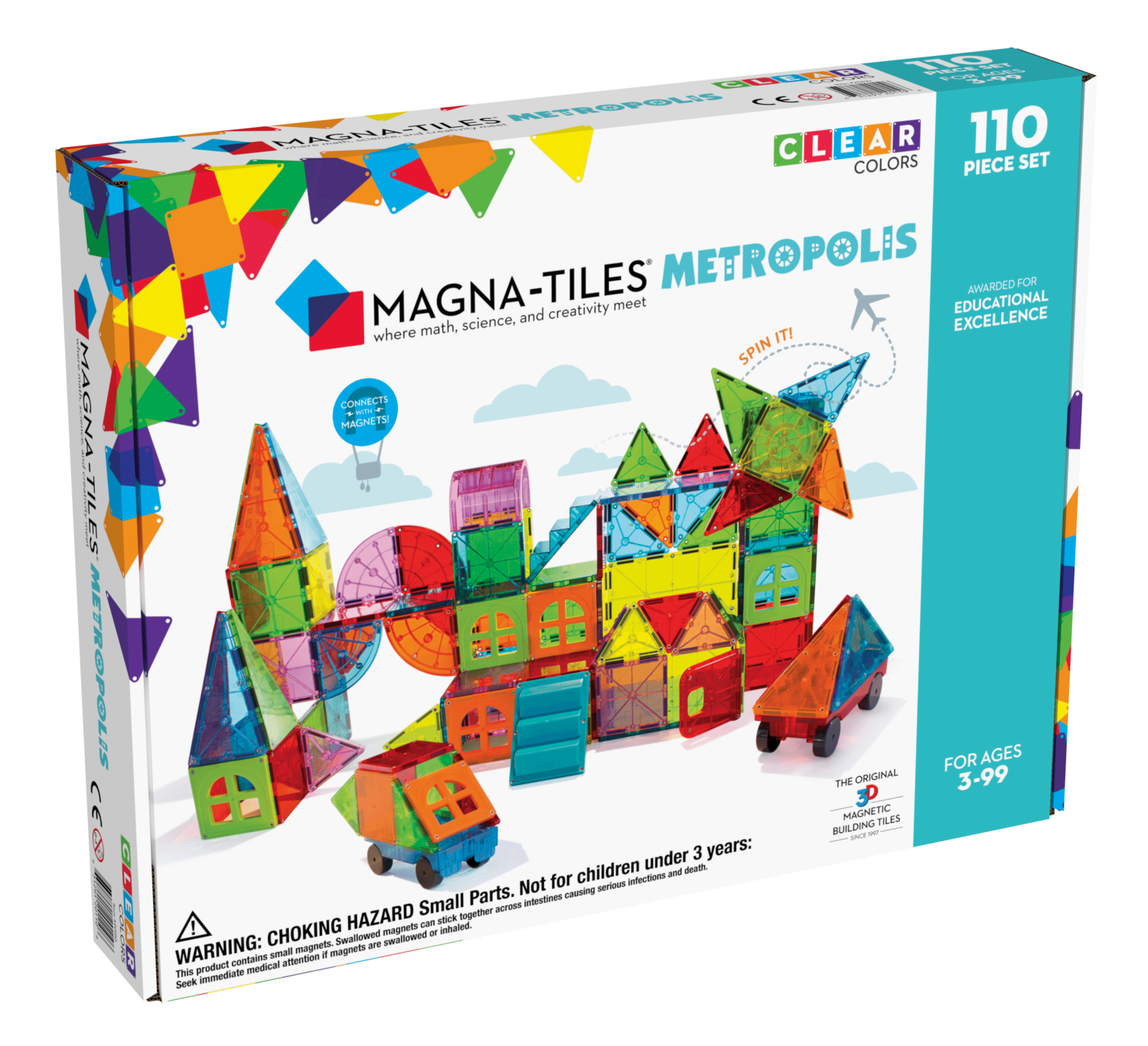 MAGNA-TILES Metropolis 110 stuks