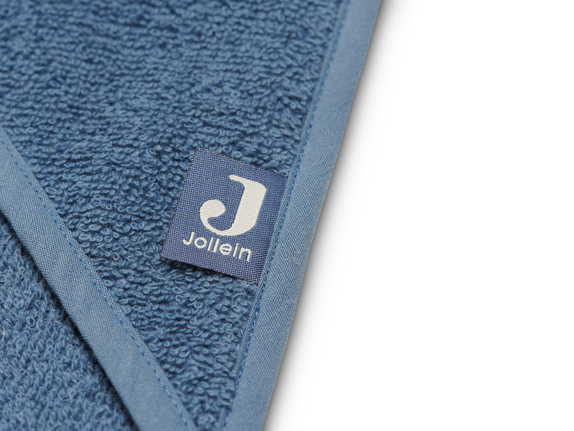 Badcape badstof - Jeans blue