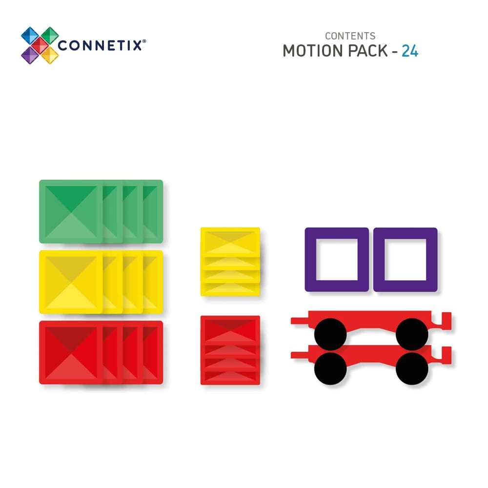 Connetix Motion Pack - 24 stuks