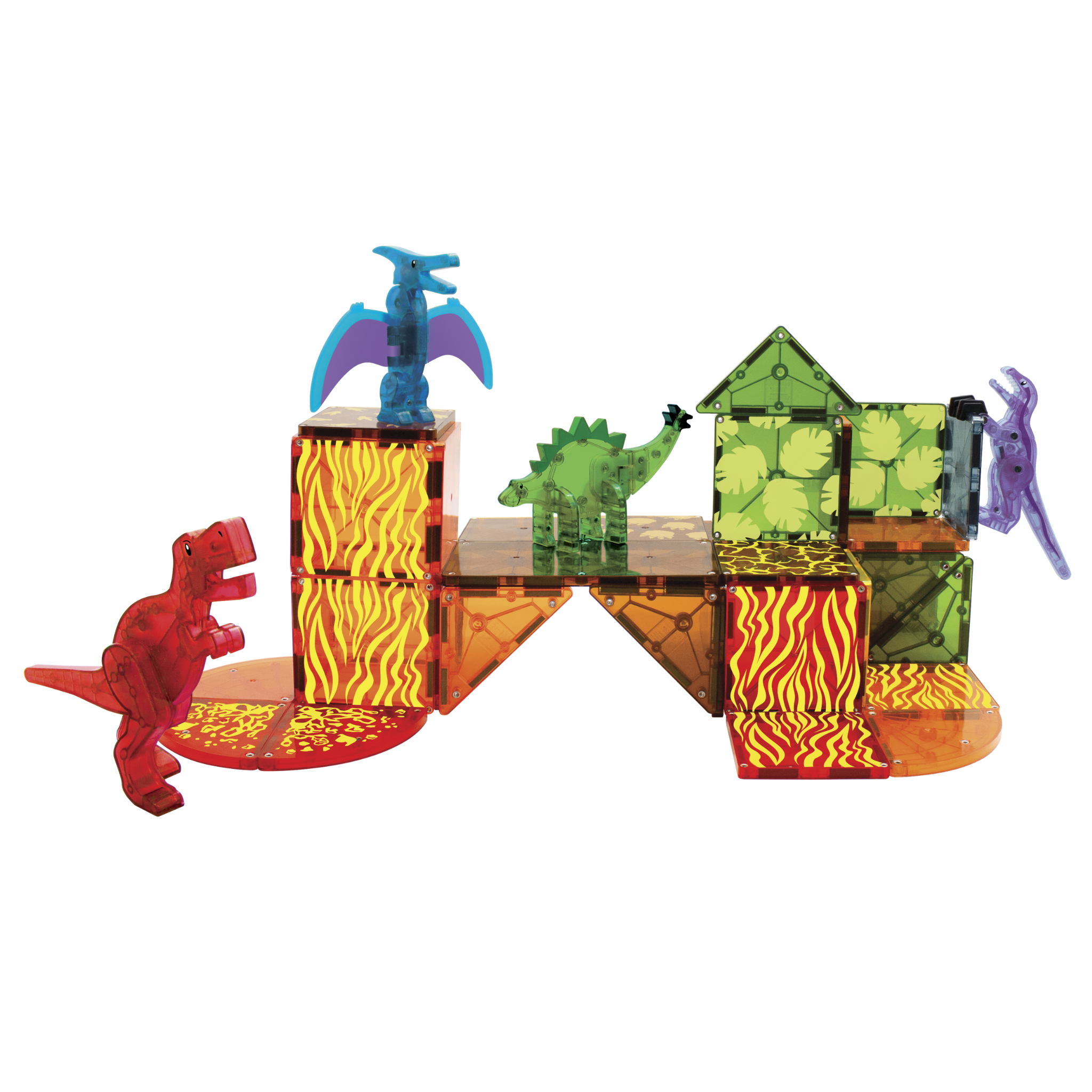 MAGNA-TILES Dino World 40 stuks