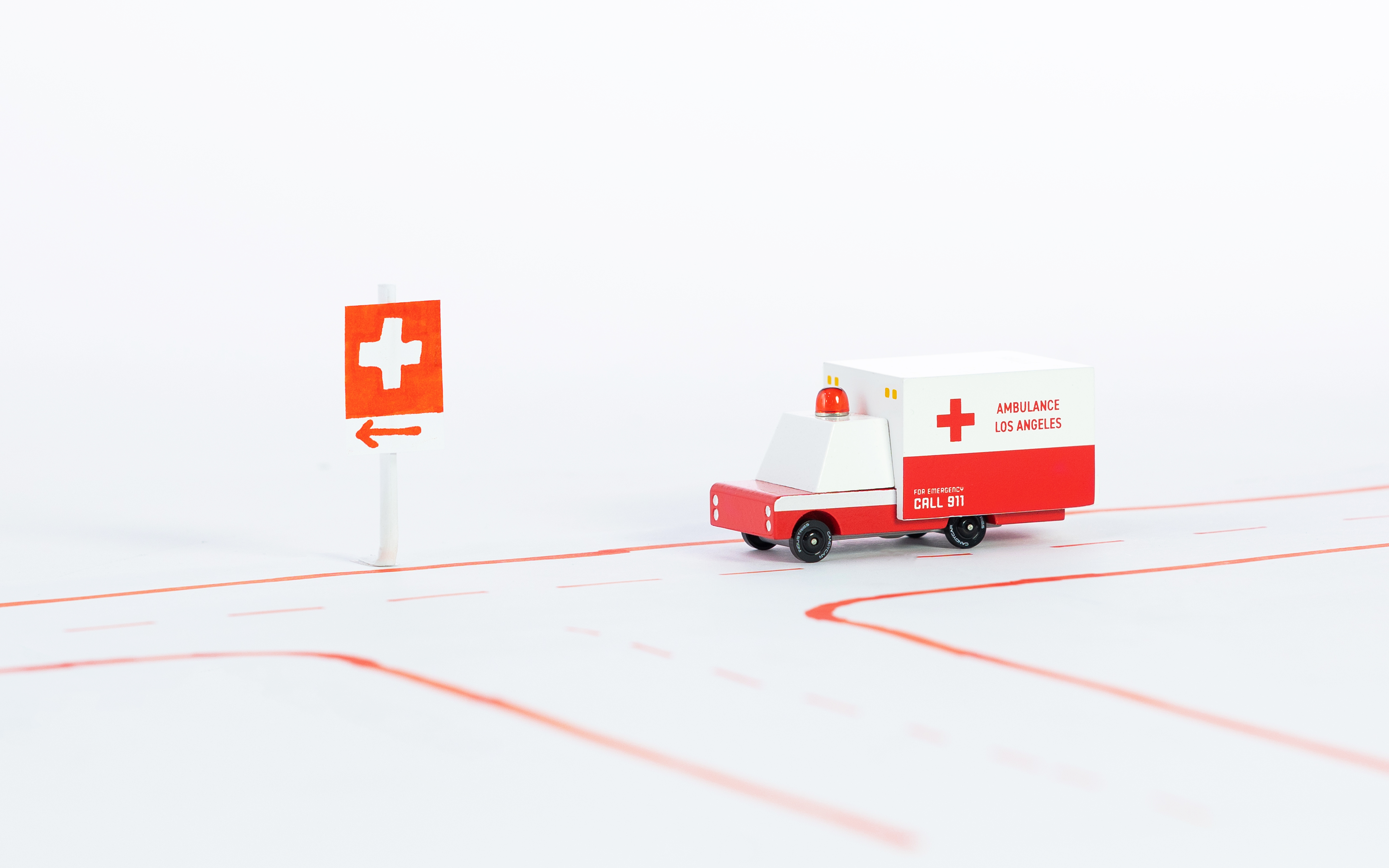Candycar - Ambulance Van Candycar - Ambulance Van