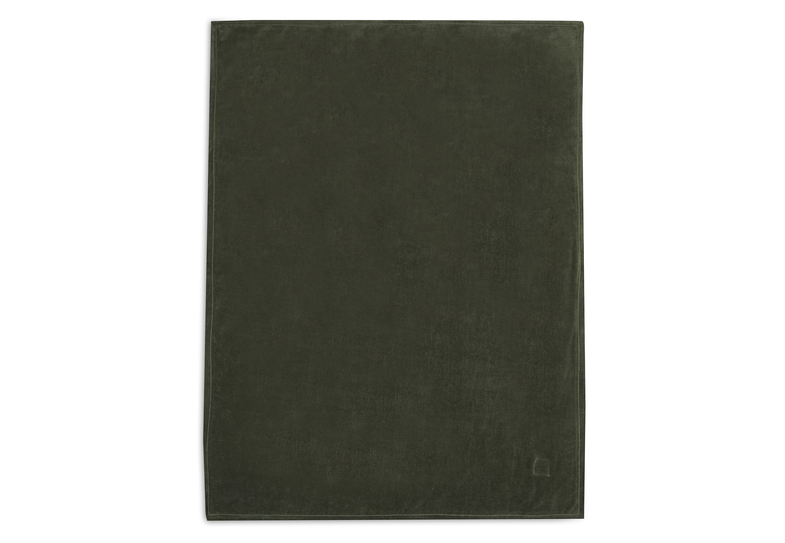 Deken Ledikant Velvet Pure Knit - Leaf green