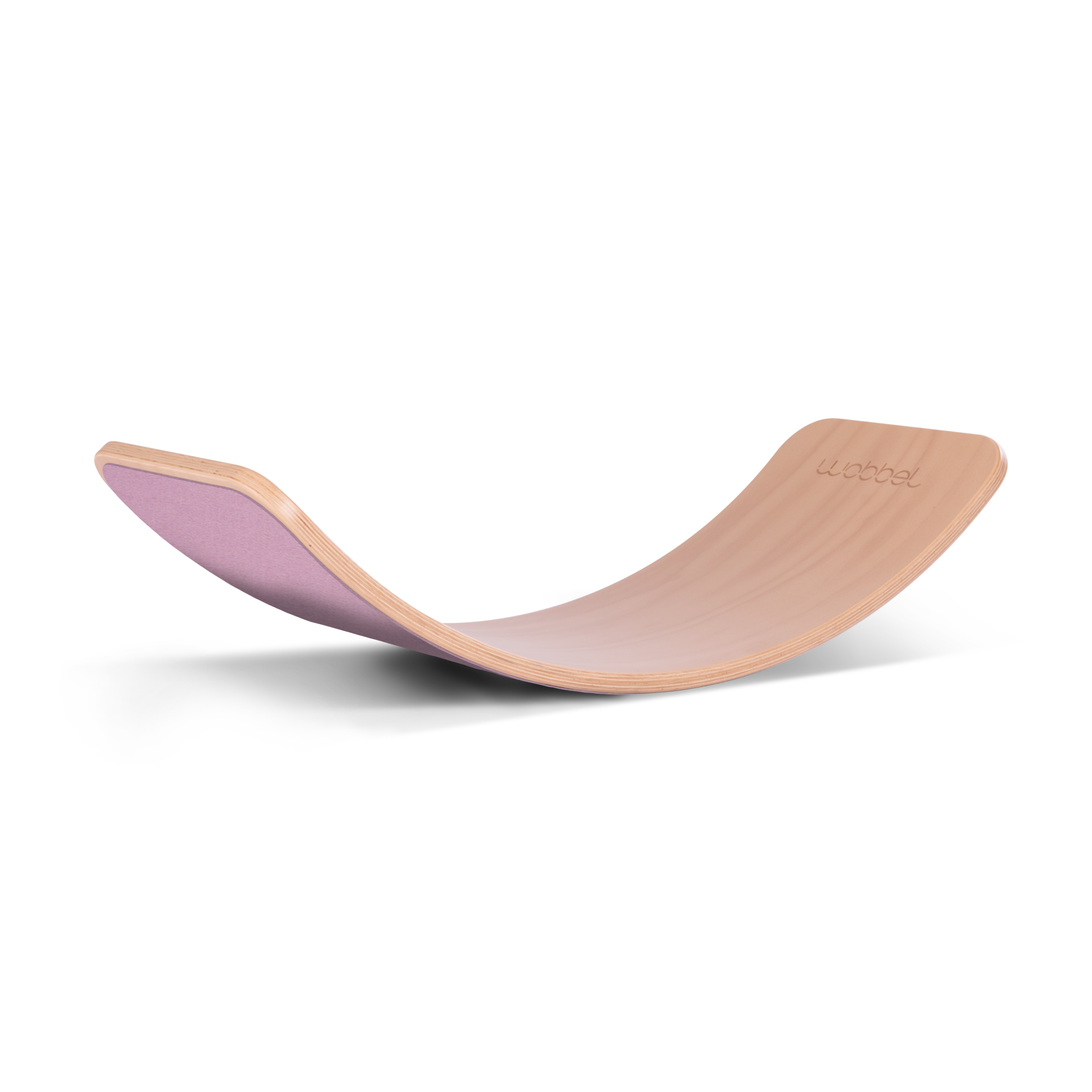 Wobbel Original blank gelakt - met vilt - wild rose Wobbel Original blank gelakt - met vilt - wild rose