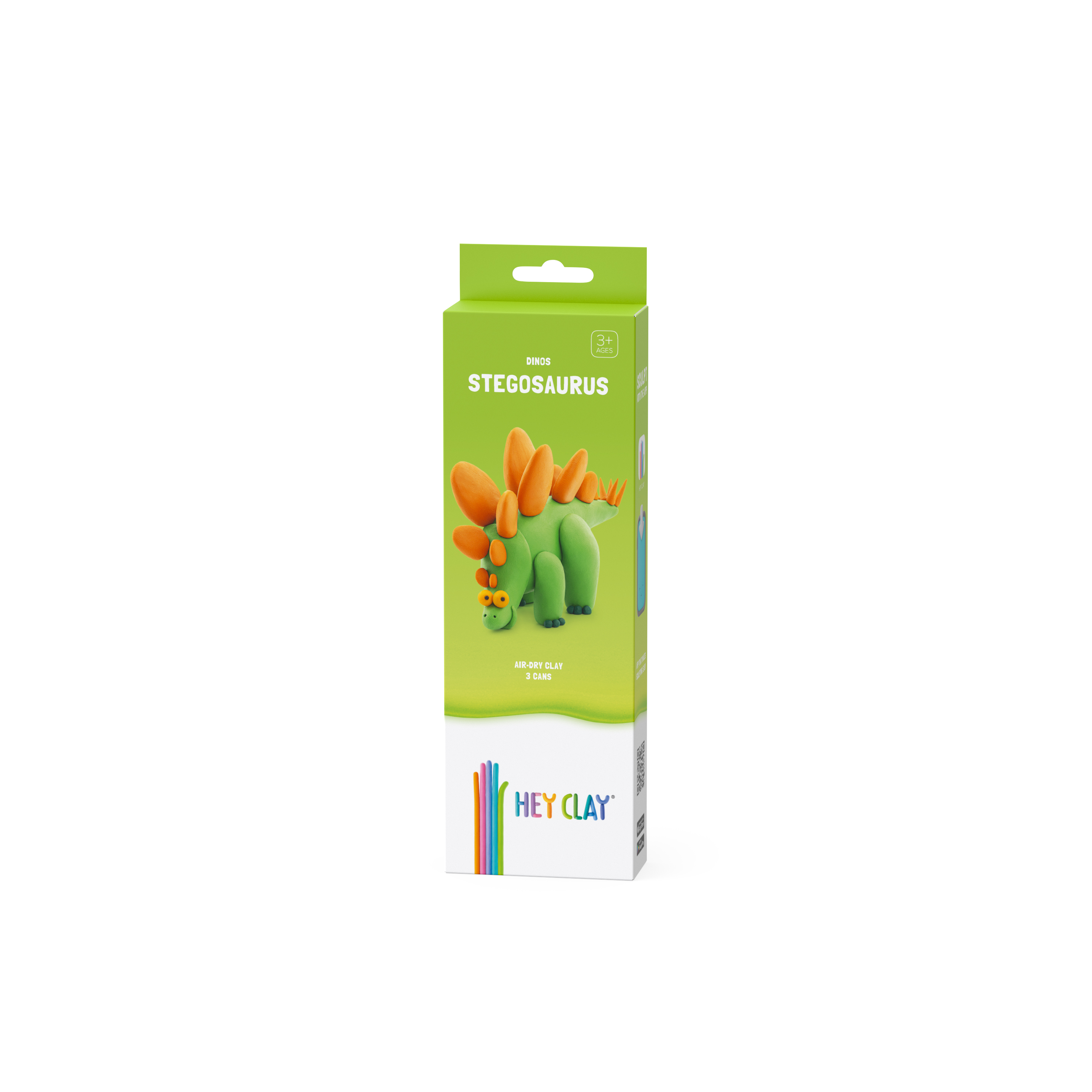 Boetseerklei Dinos - 1 figuur - Stegosaurus