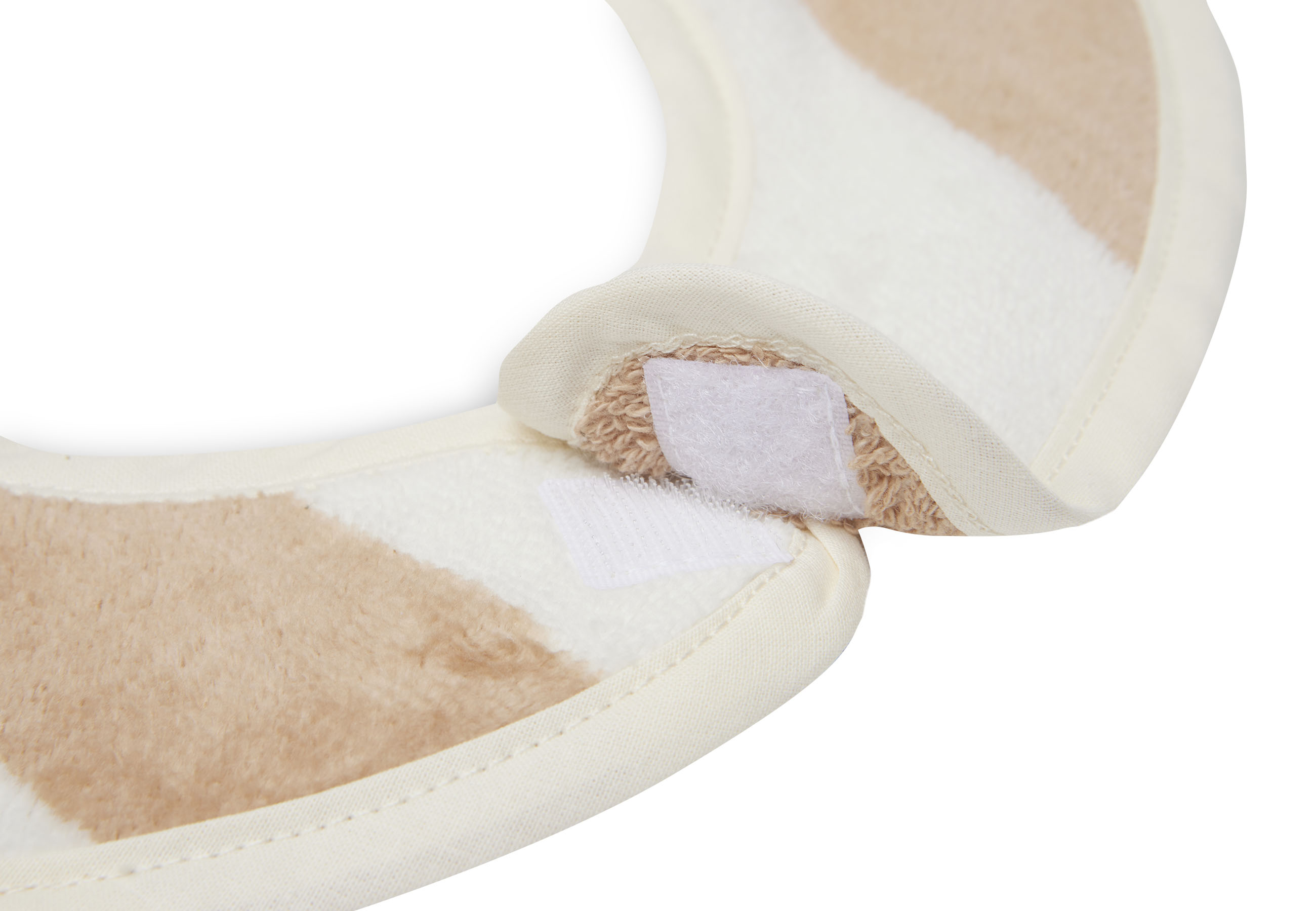 Slab Stripe Terry (2 stuks) - Biscuit - GOTS