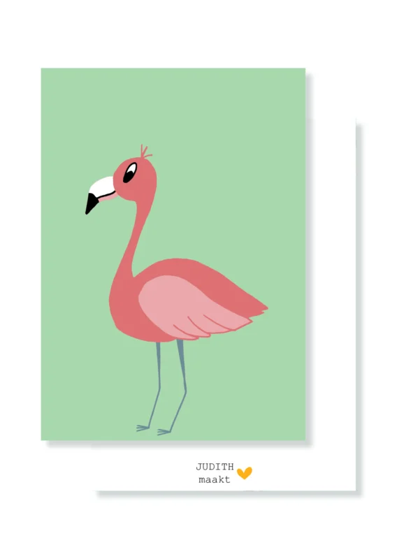 Kaart Flamingo