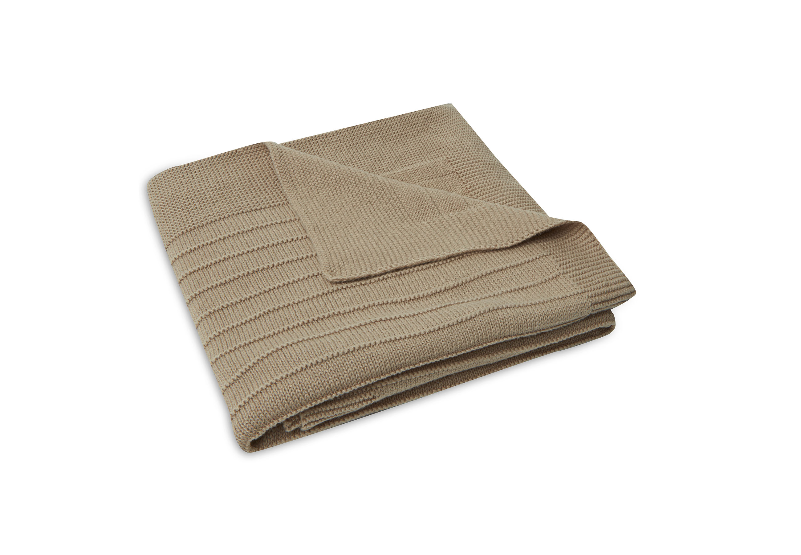 Deken Wieg Pure Knit - Biscuit
