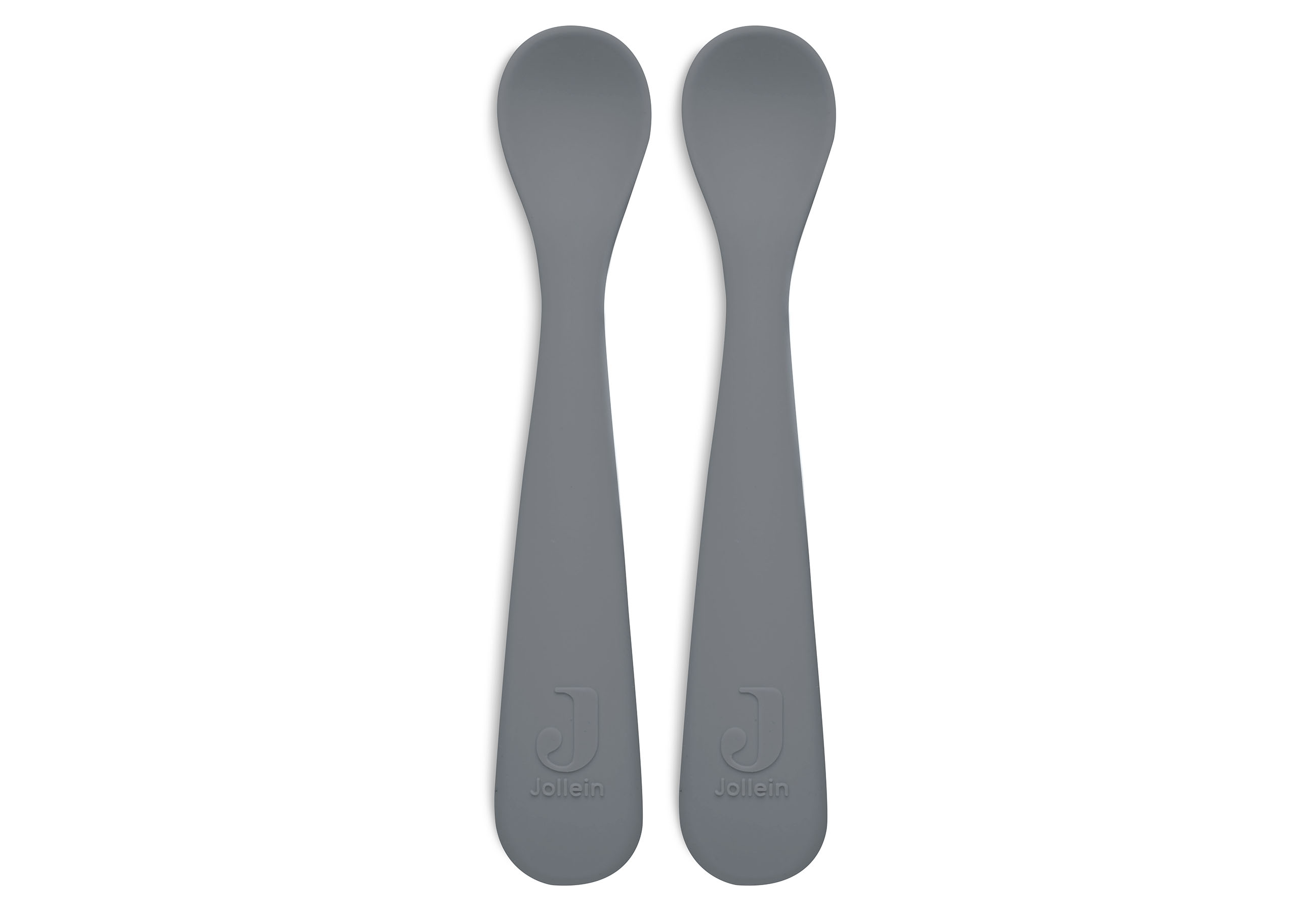 Lepeltje Siliconen - 2 stuks - Storm grey
