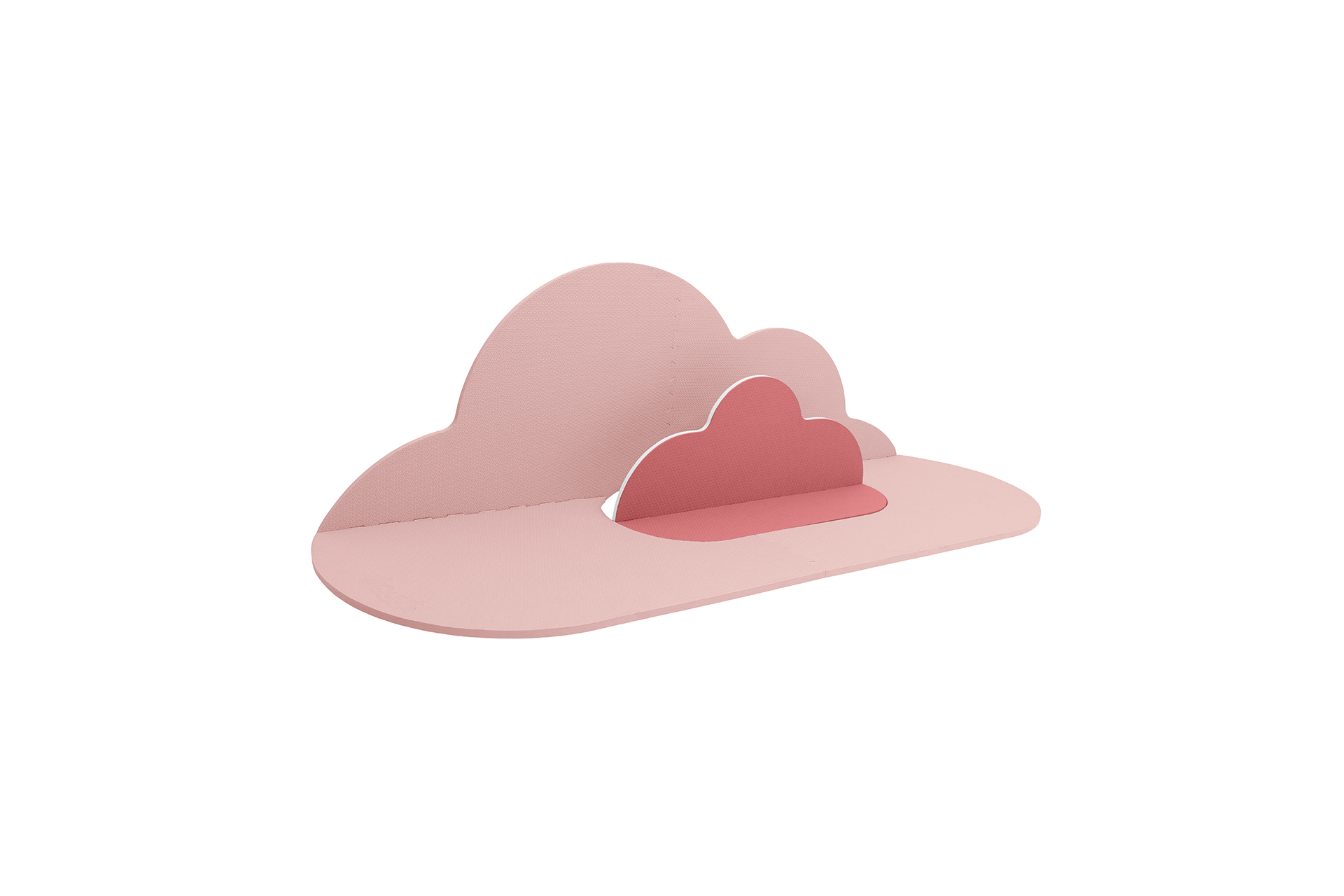 Speelmat cloud small - blush rose