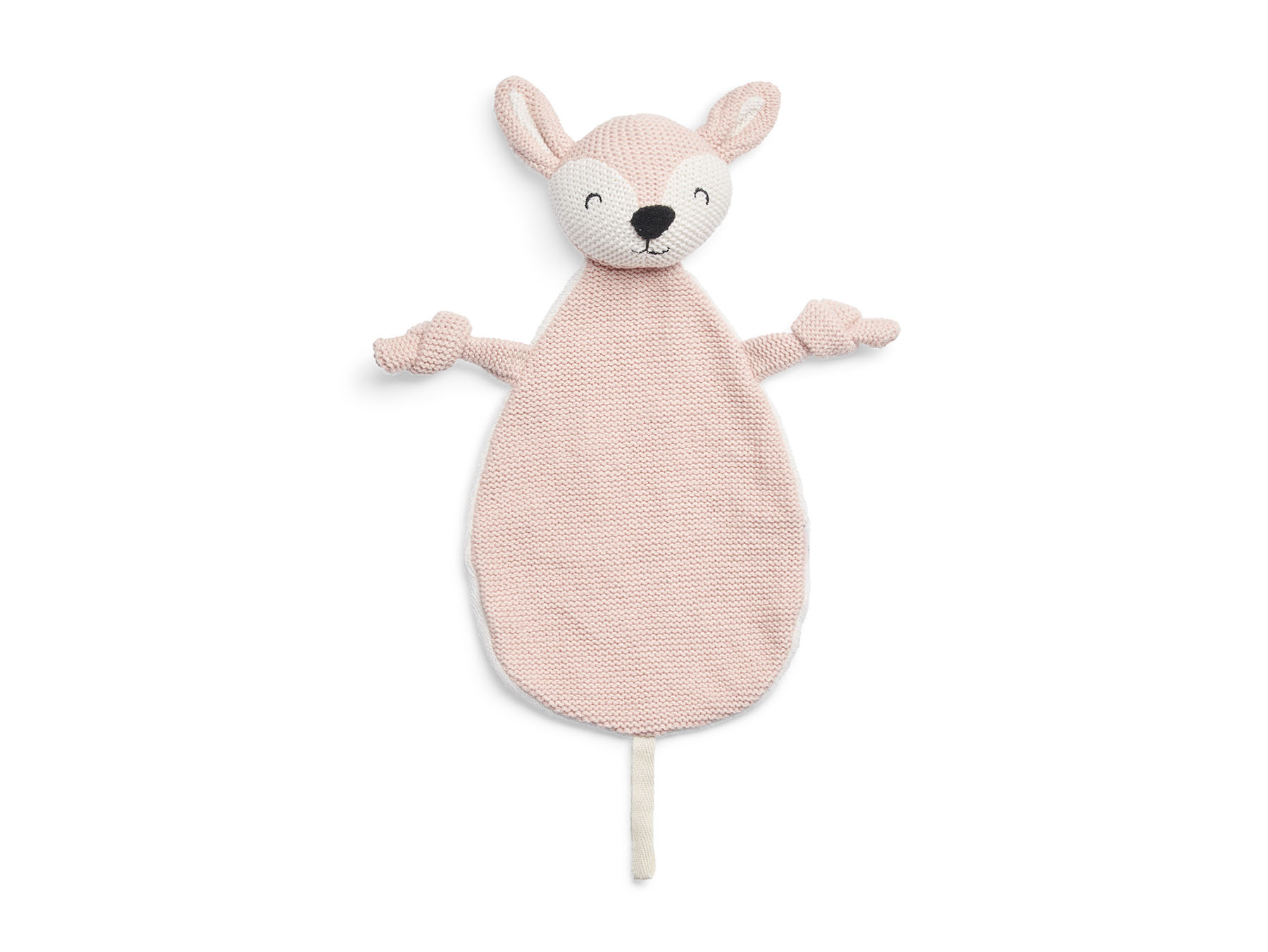 Knuffeldoekje Deer - Pale pink