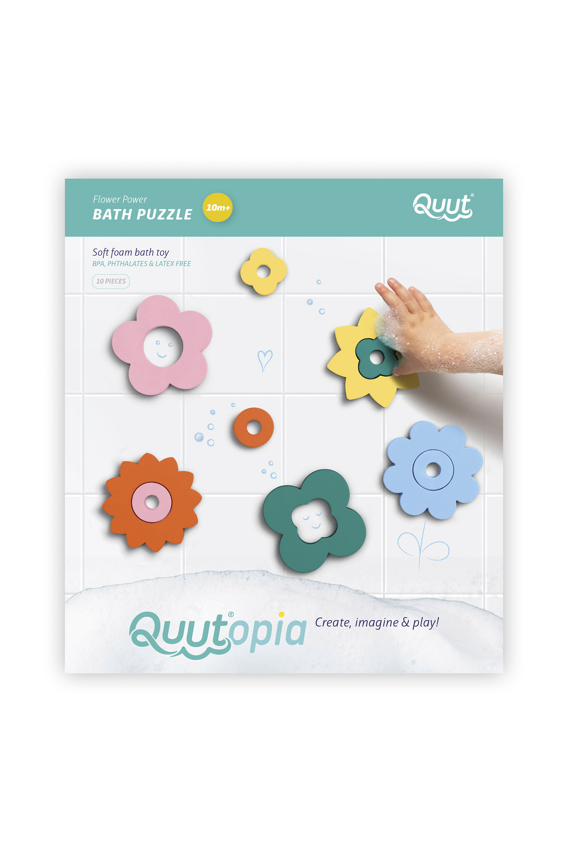 Quutopia flower power badpuzzel