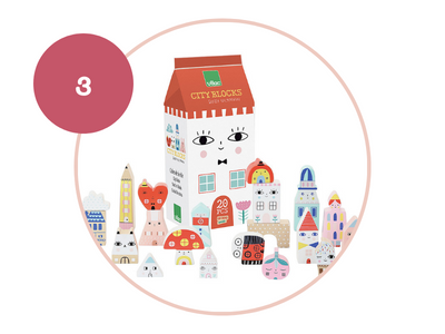 3. Vilac Kleine blokken stad