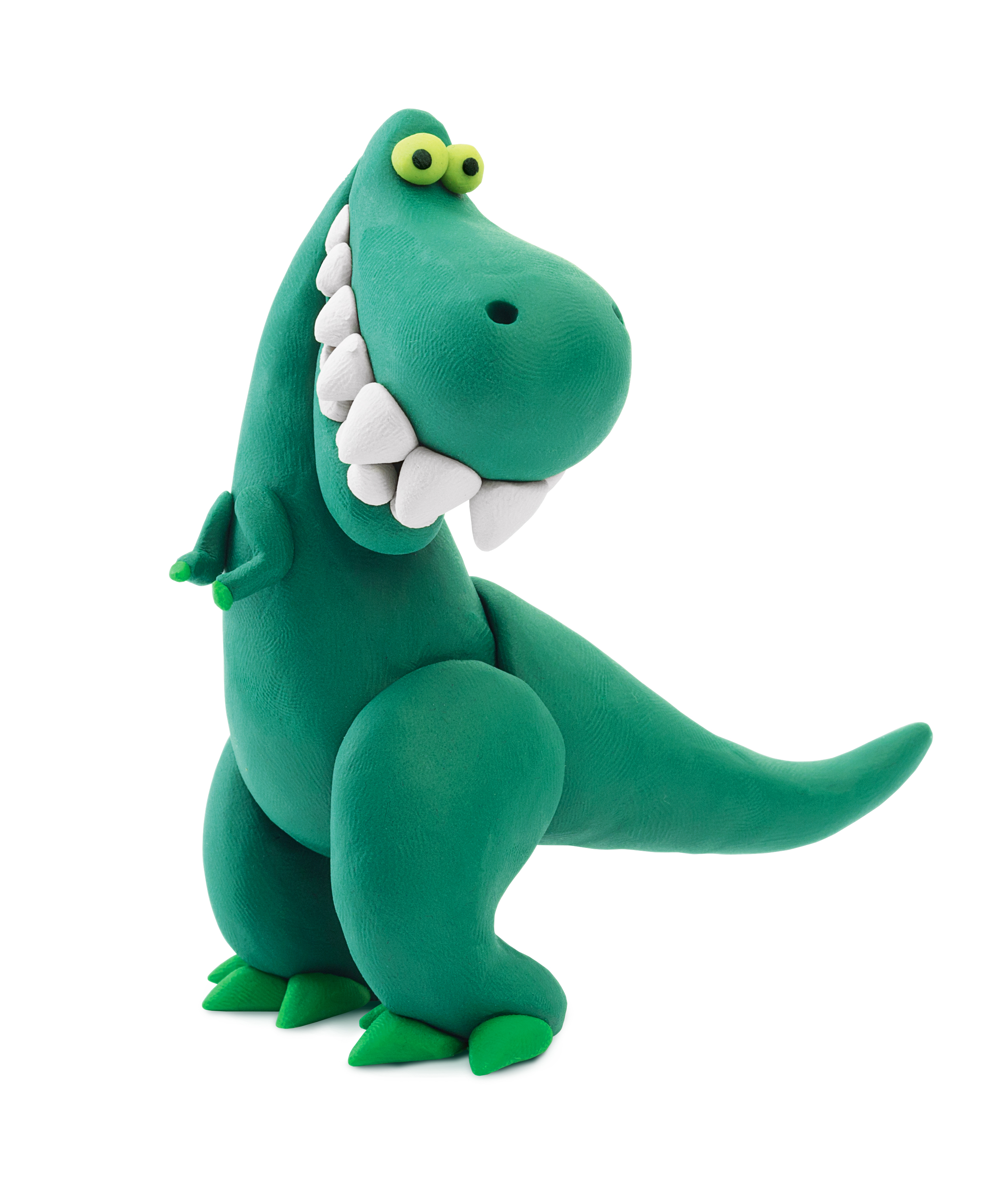 Boetseerklei Dino's - 6 figuren Boetseerklei Dino's - 6 figuren