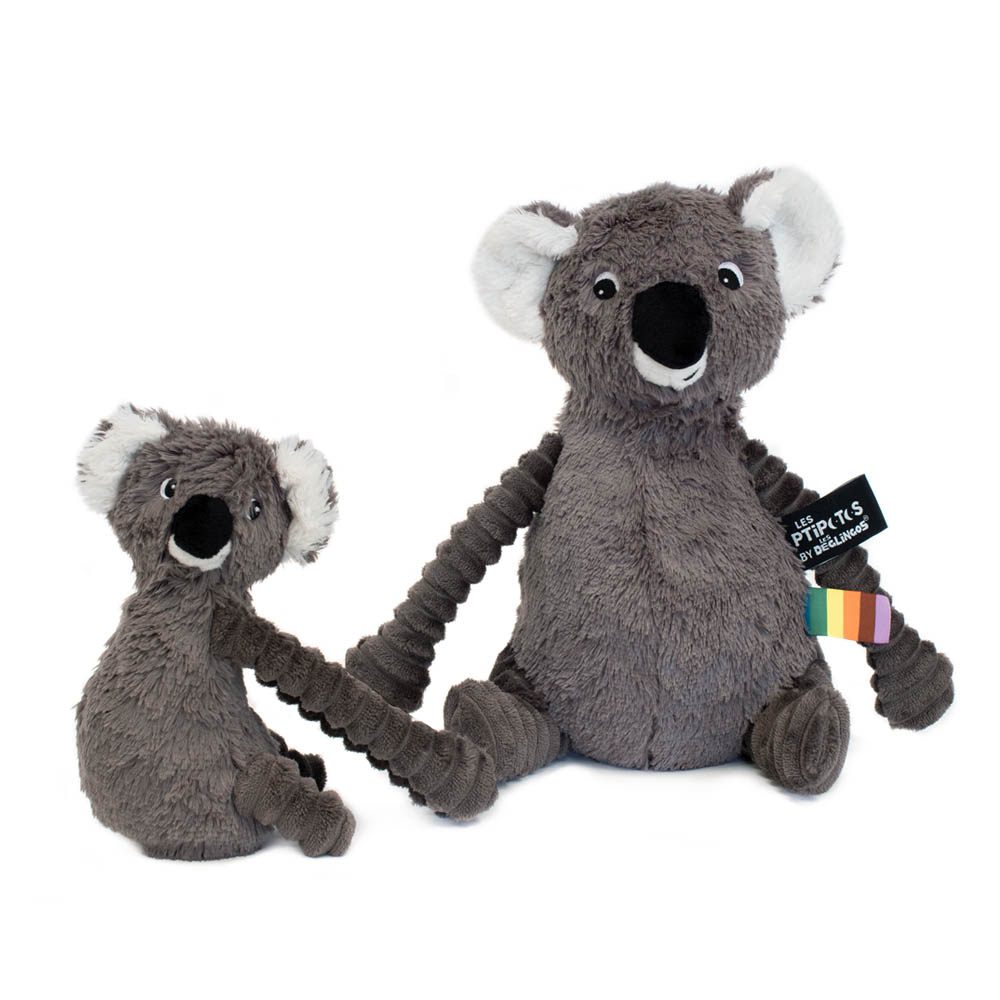 Ptipotos Koala met baby - grijs