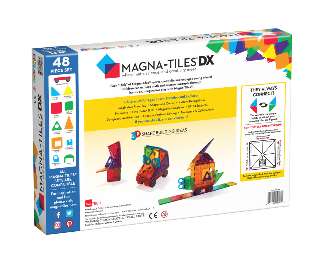 MAGNA-TILES Deluxe 48 stuks