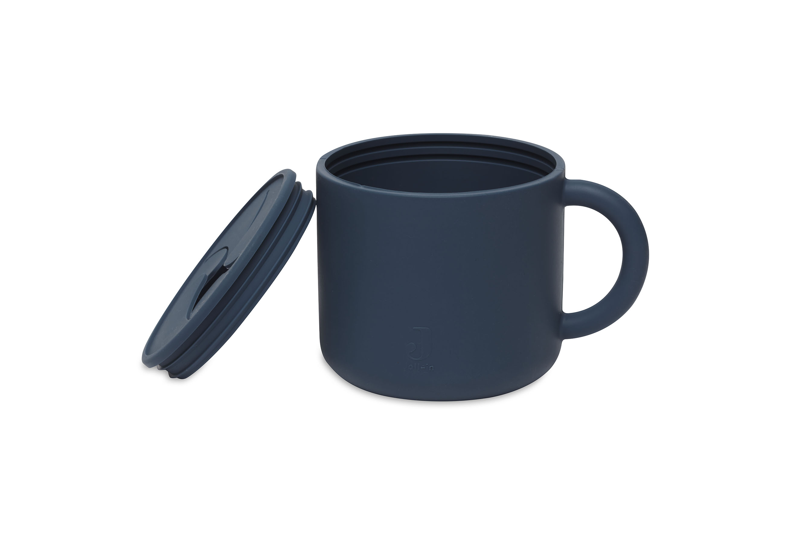 Snackcup Siliconen - Jeans blue