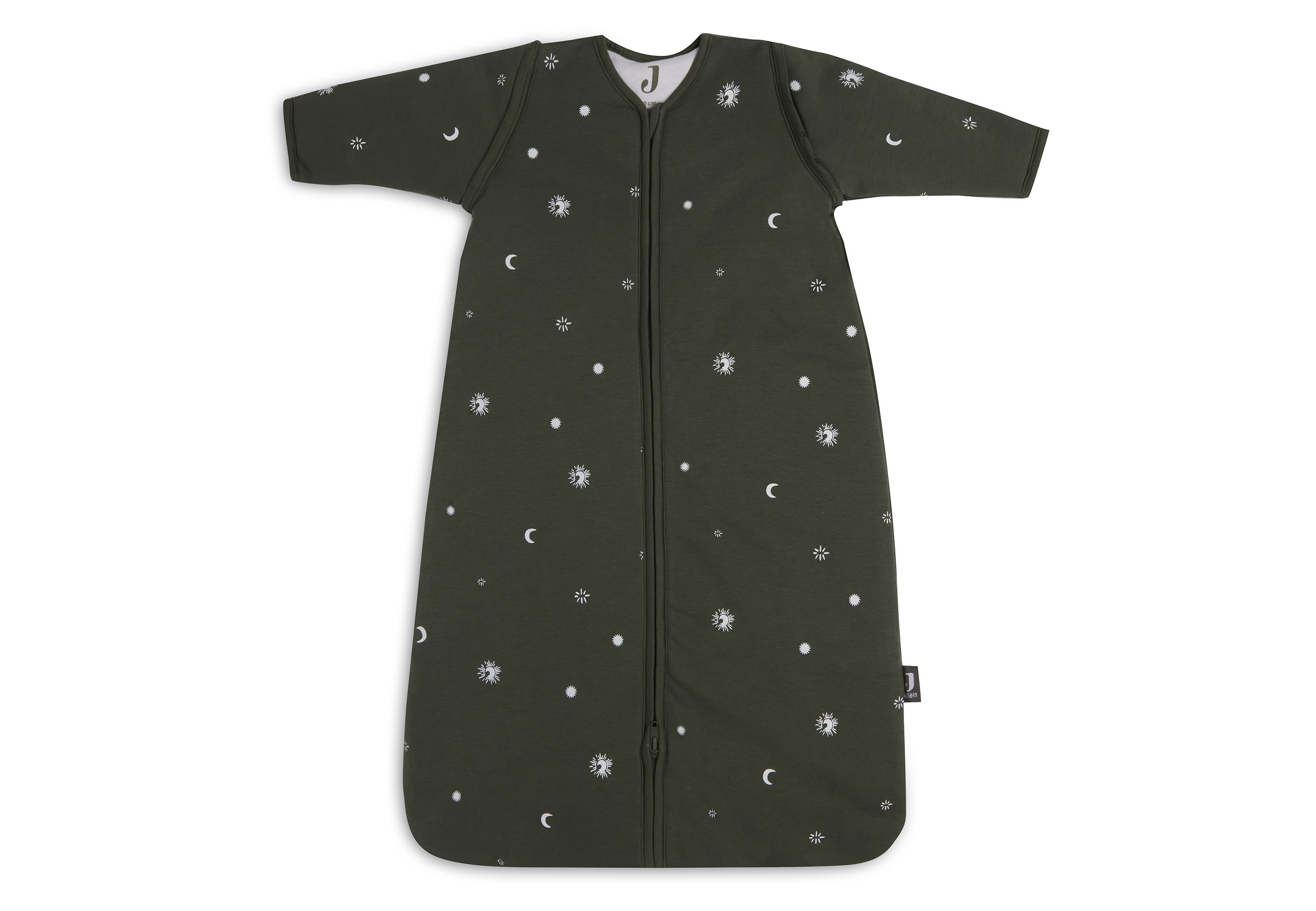 Slaapzak met afritsbare mouw - 110 cm - Stargaze leaf green