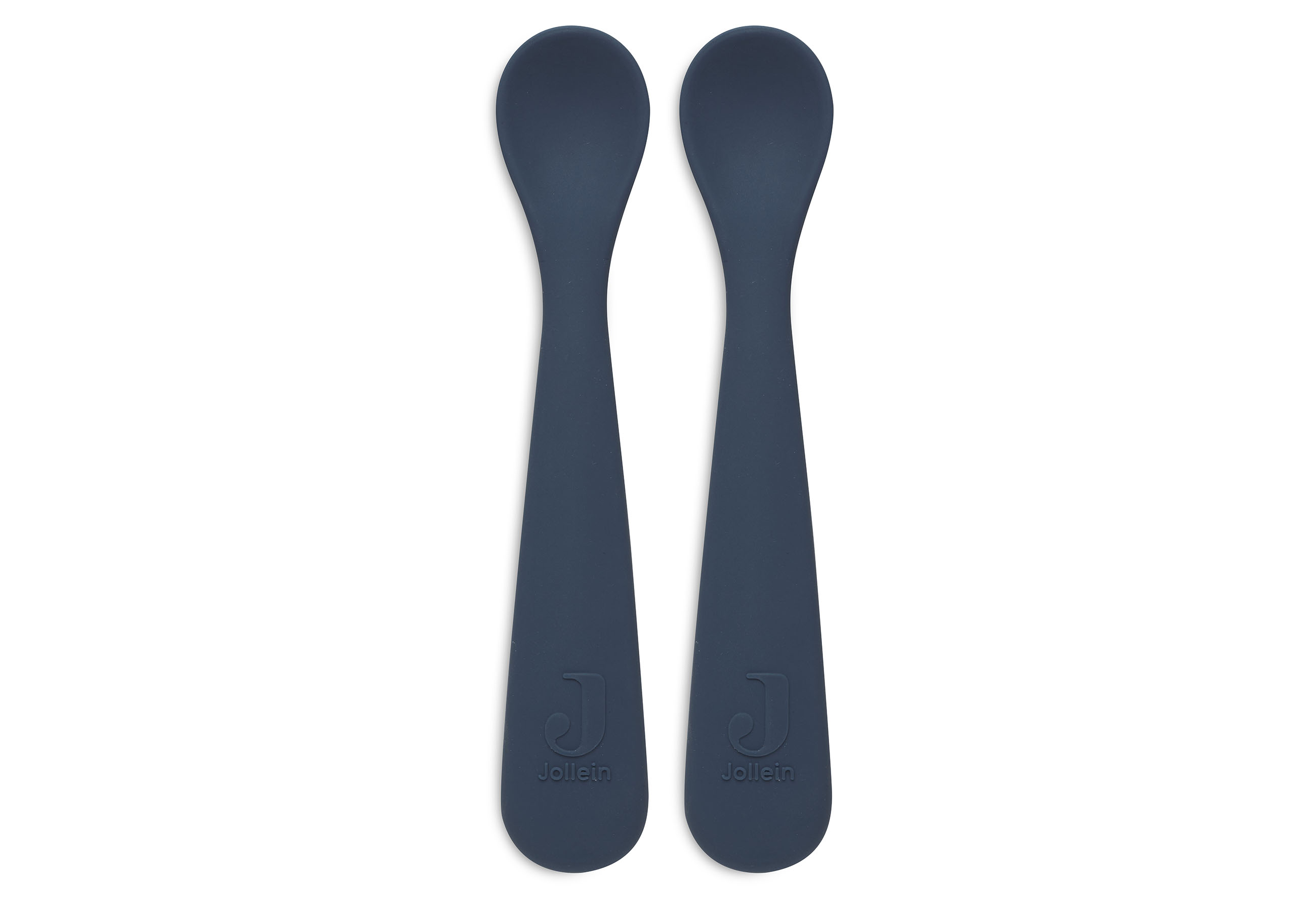 Lepeltje Siliconen - 2 stuks - Jeans blue
