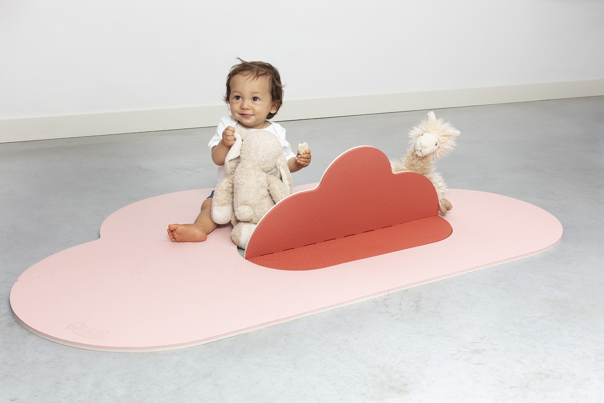 Speelmat cloud small - blush rose Speelmat cloud small - blush rose