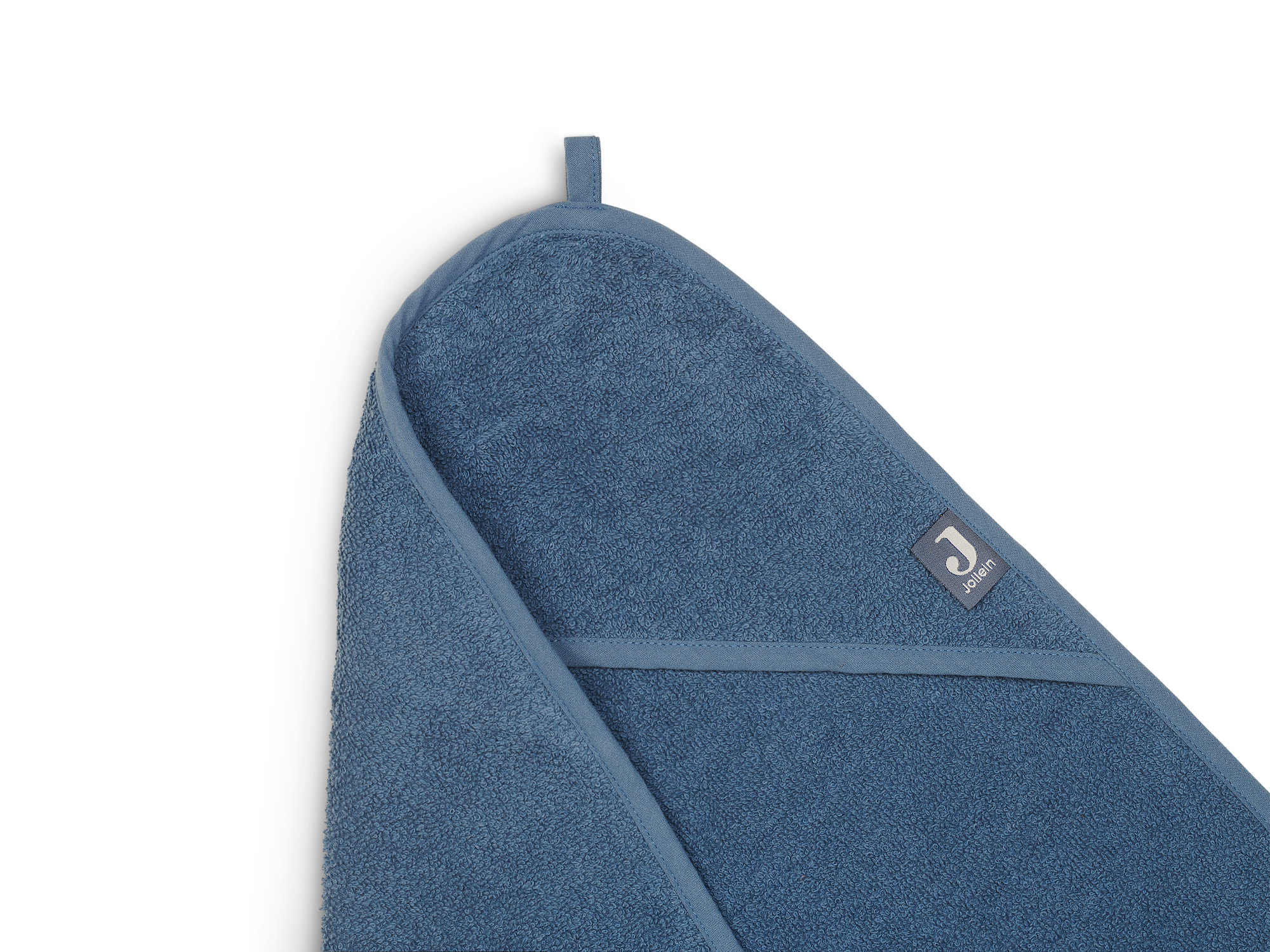Badcape badstof - Jeans blue