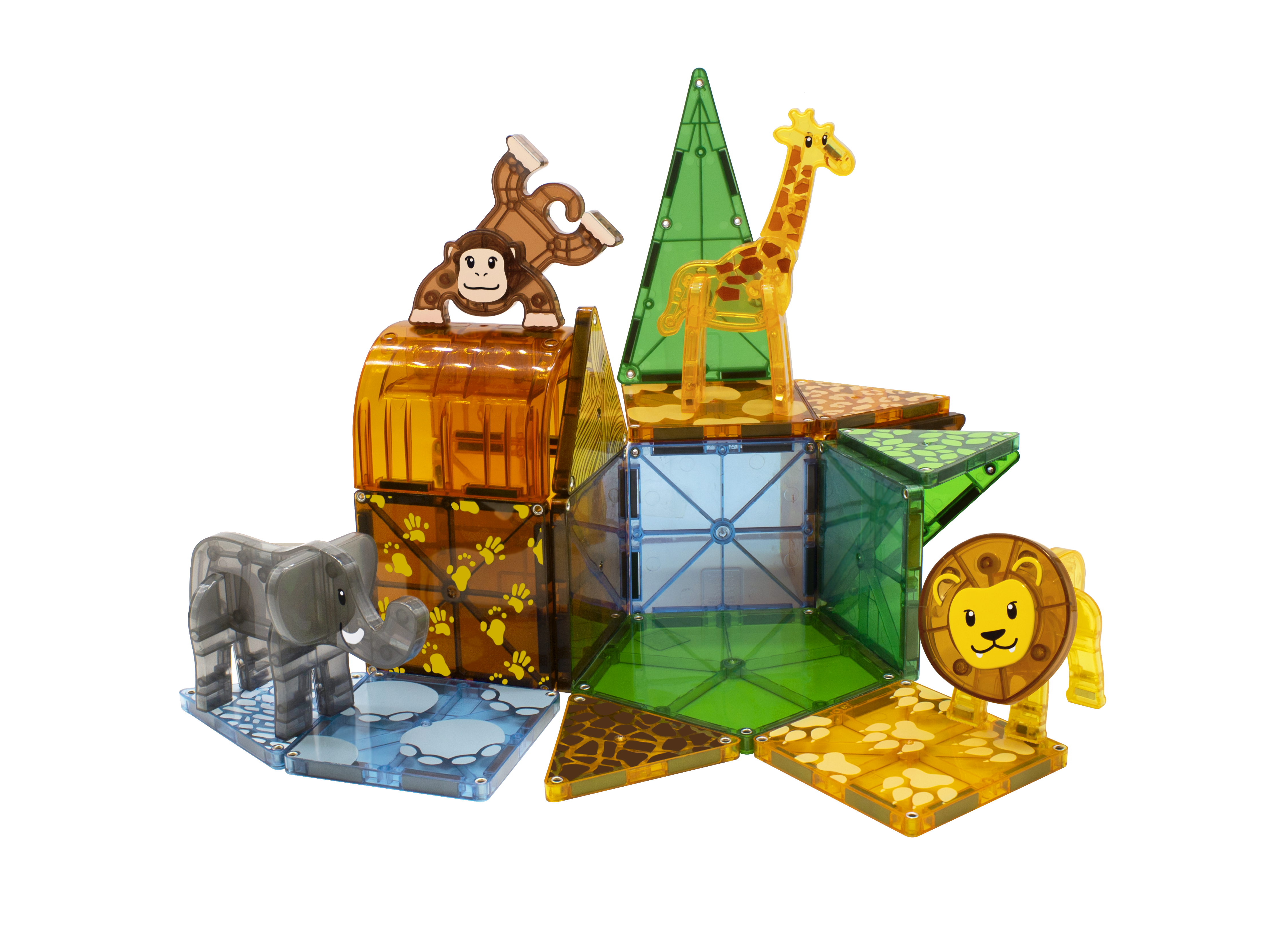 MAGNA-TILES Safari Animals 25 stuks