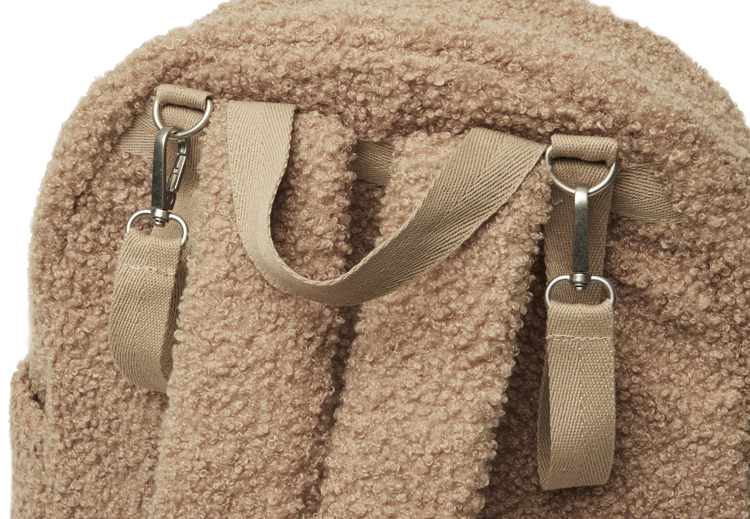 Luiertas rugzak Boucle - Biscuit
