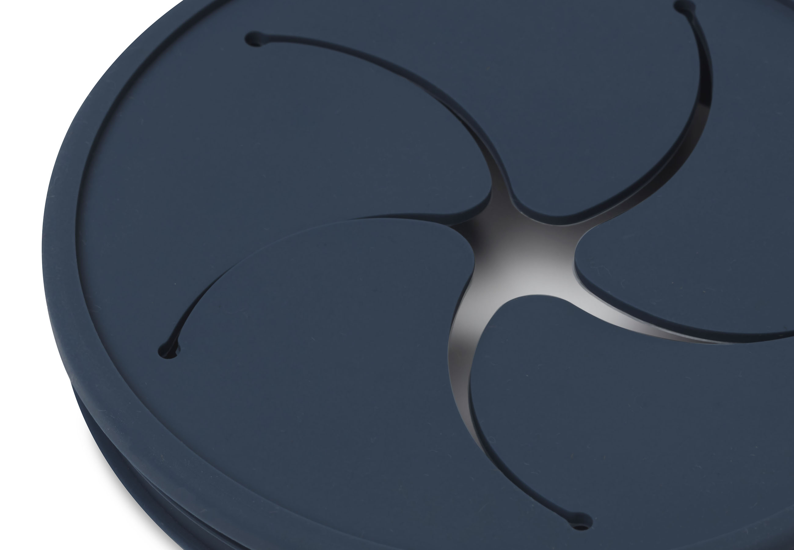 Snackcup Siliconen - Jeans blue