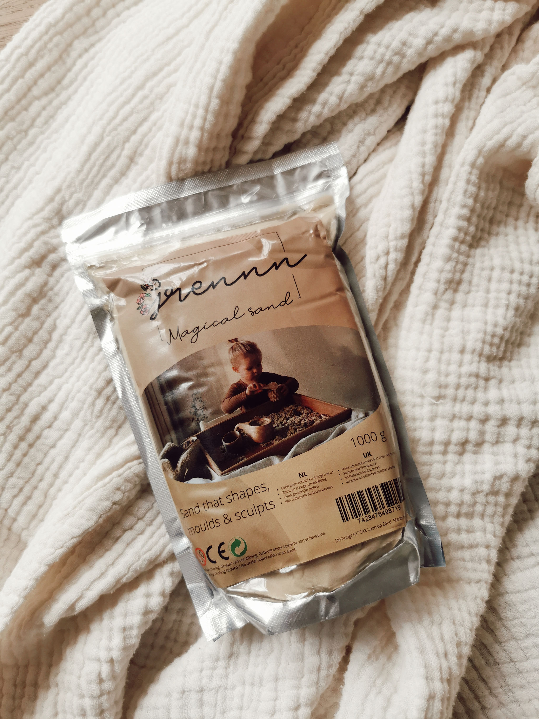 Grennn magisch speelzand - 1kg
