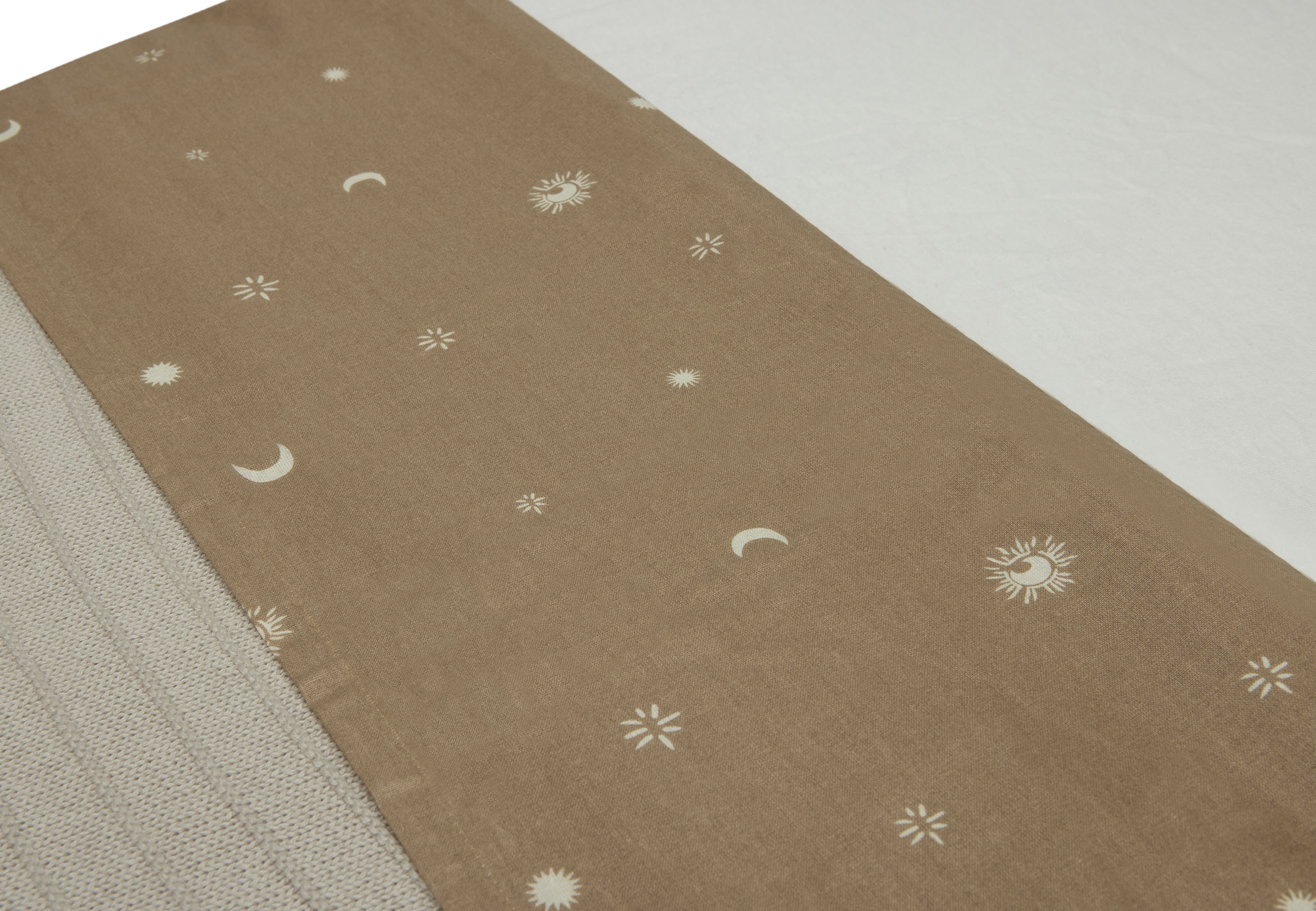 Laken wieg 75 x 100cm - Stargaze - Biscuit
