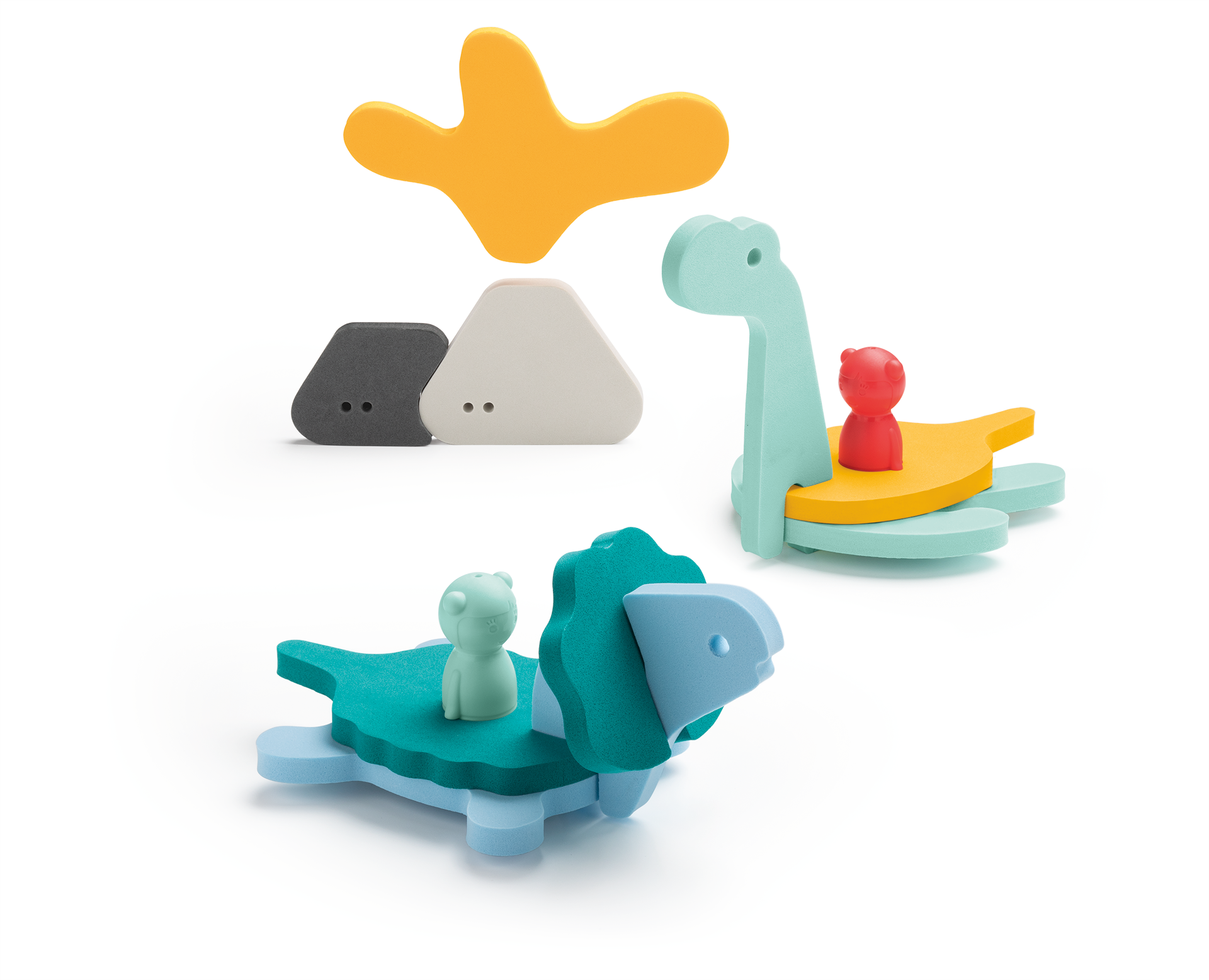 Quutopia puzzle friends - dino world badpuzzel