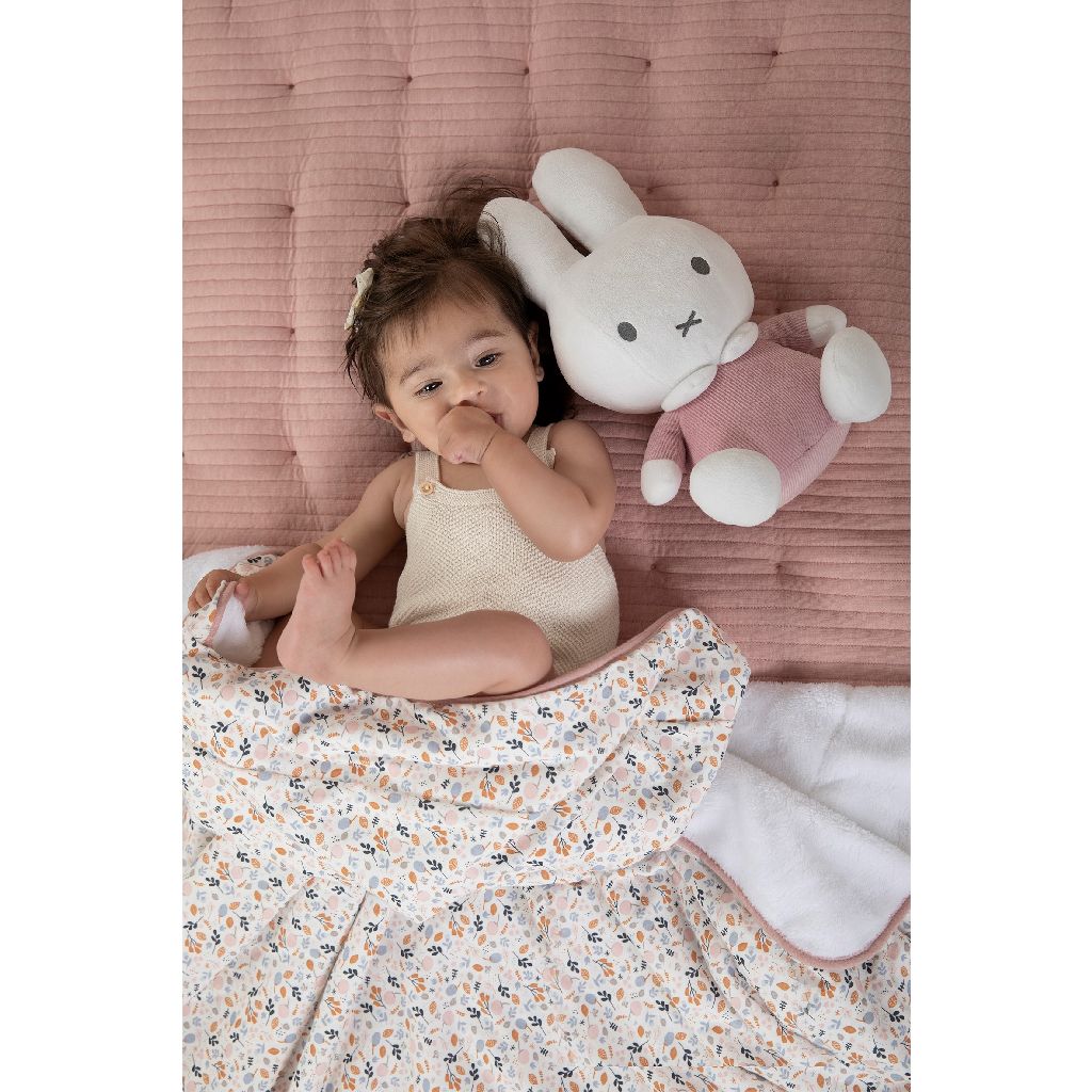 Nijntje Rib Knuffel Pink Baby 32cm