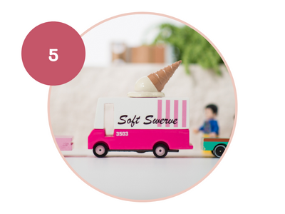 5. Candycar Icecream Van