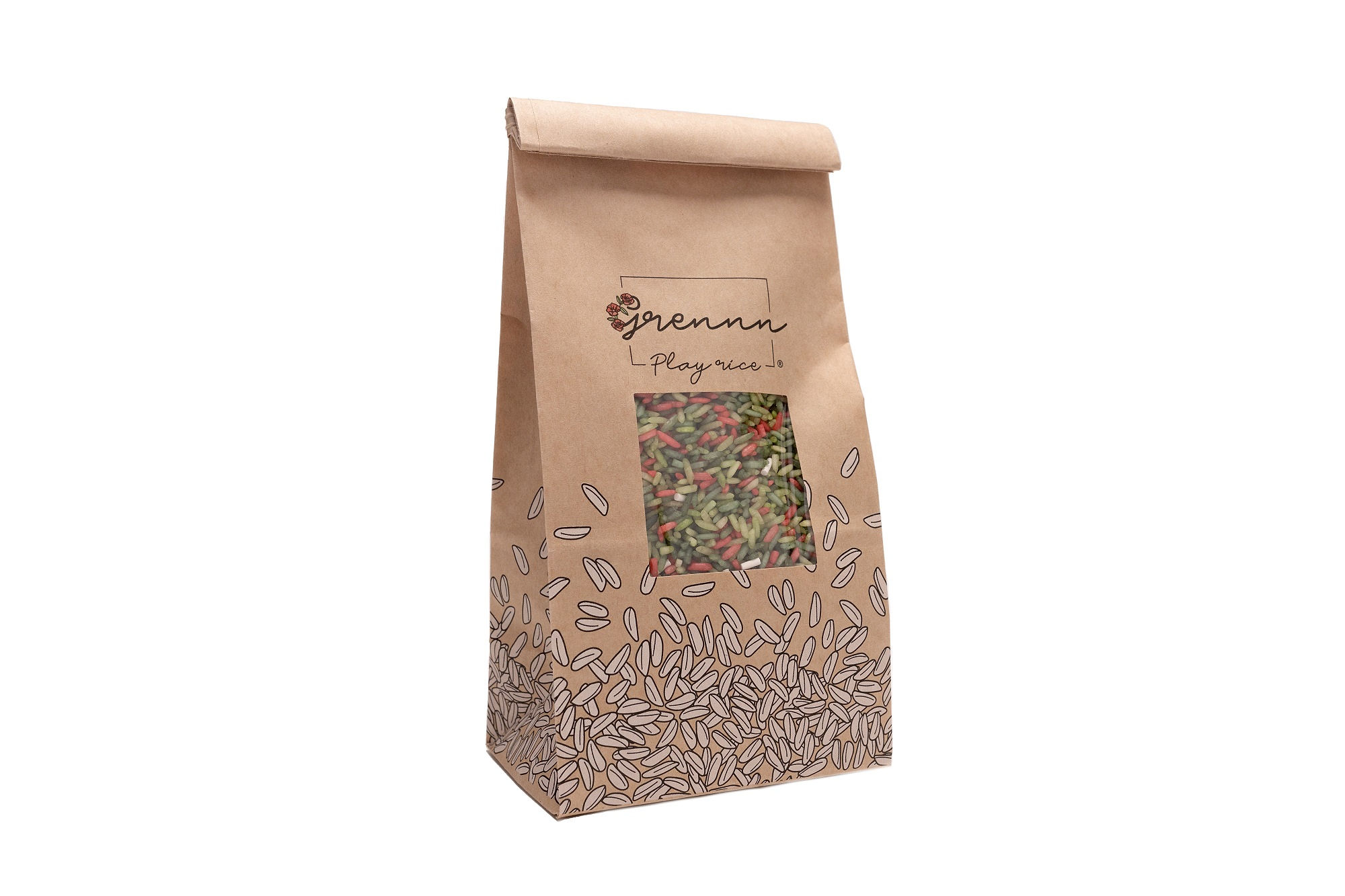 Grennn speelrijst Christmas mix - 500g