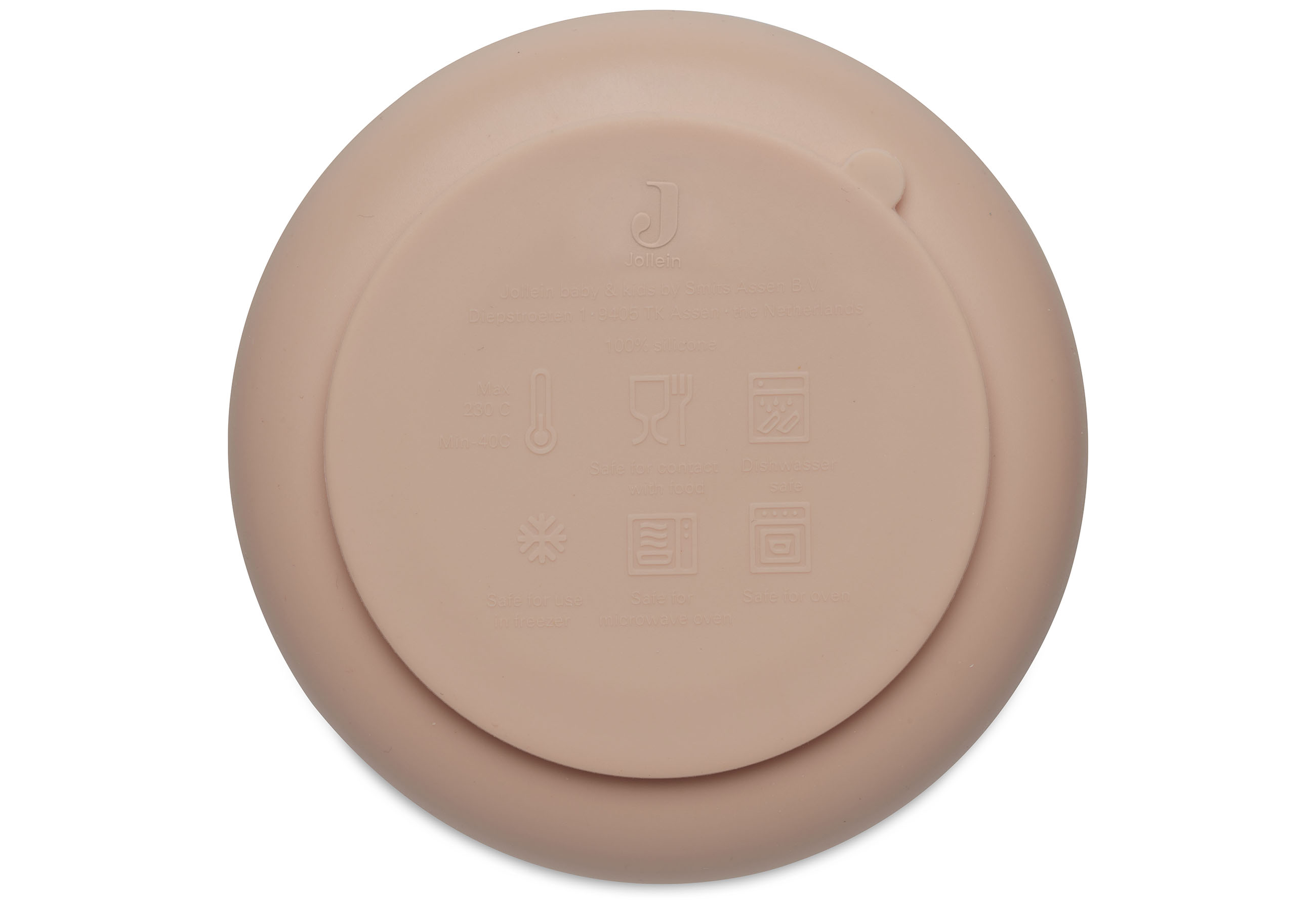 Kommetje Siliconen - Pale pink