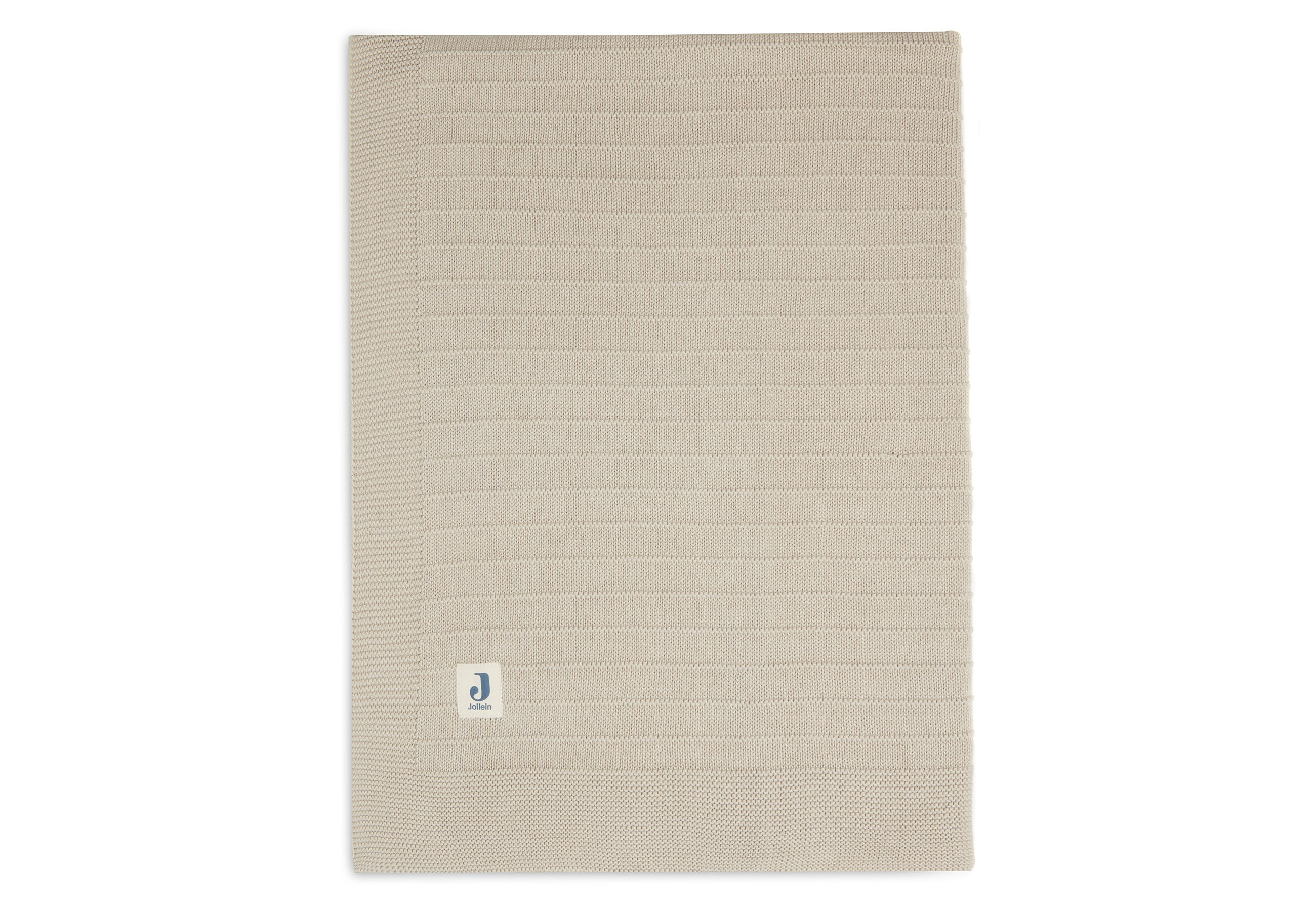 Deken Ledikant Pure Knit - Nougat