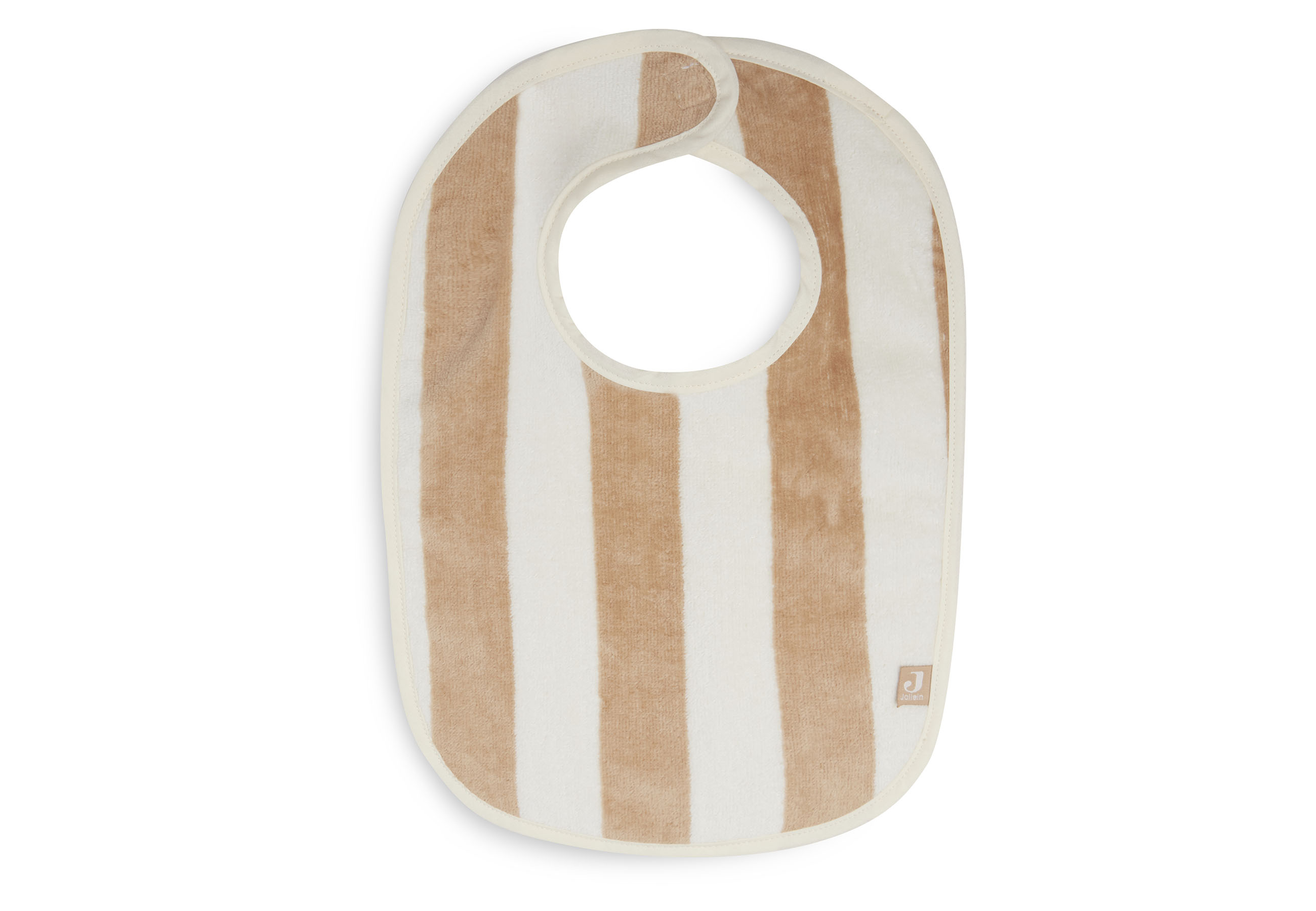 Slab Stripe Terry (2 stuks) - Biscuit - GOTS