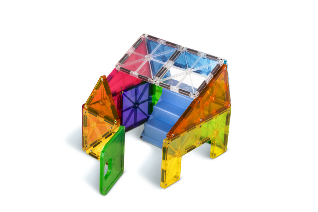 Magna-Tiles Clear Colors House Set 28 stuks
