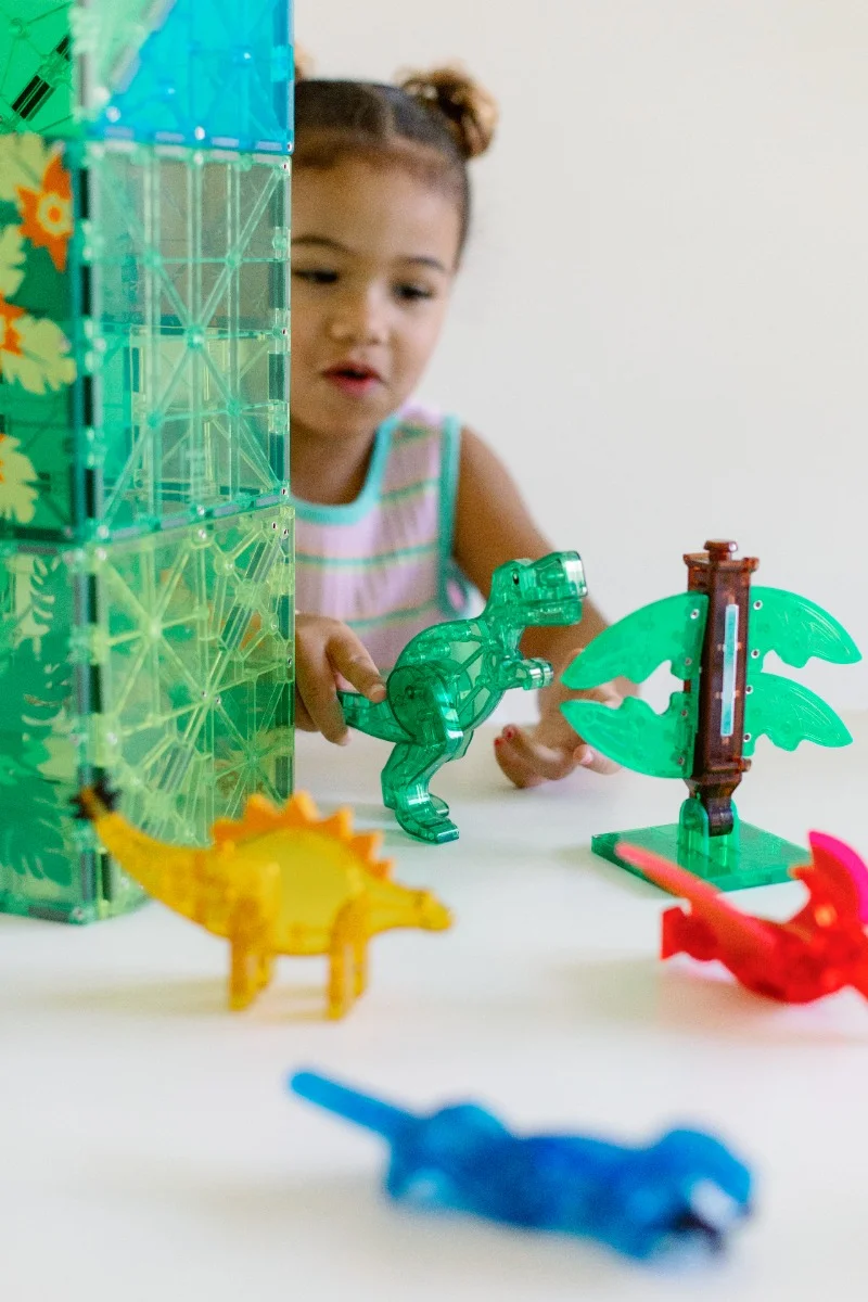 MAGNA-TILES Dino World XL 50 stuks