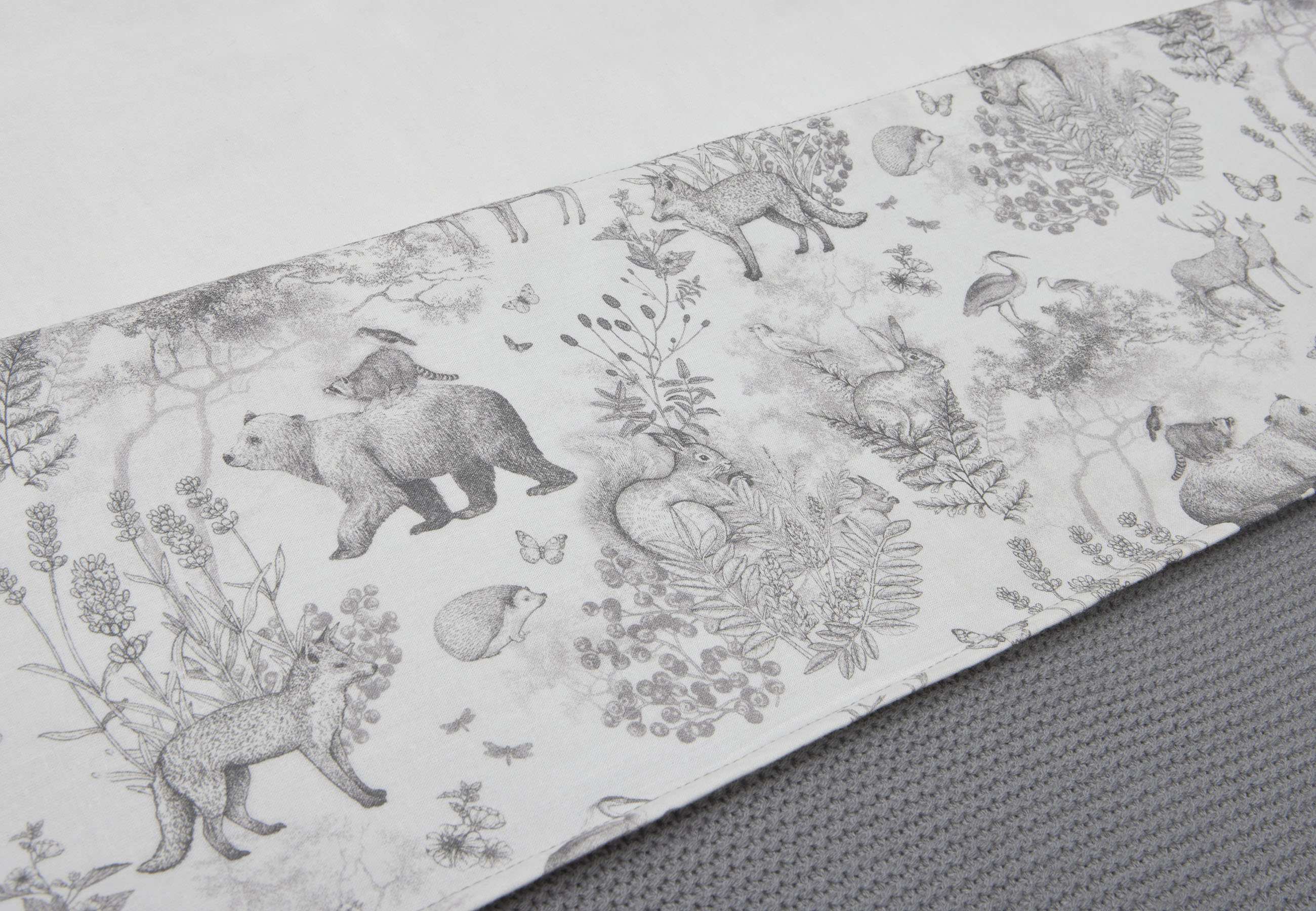 Laken Ledikant 120x150cm Pimpelmees - Forest Animals