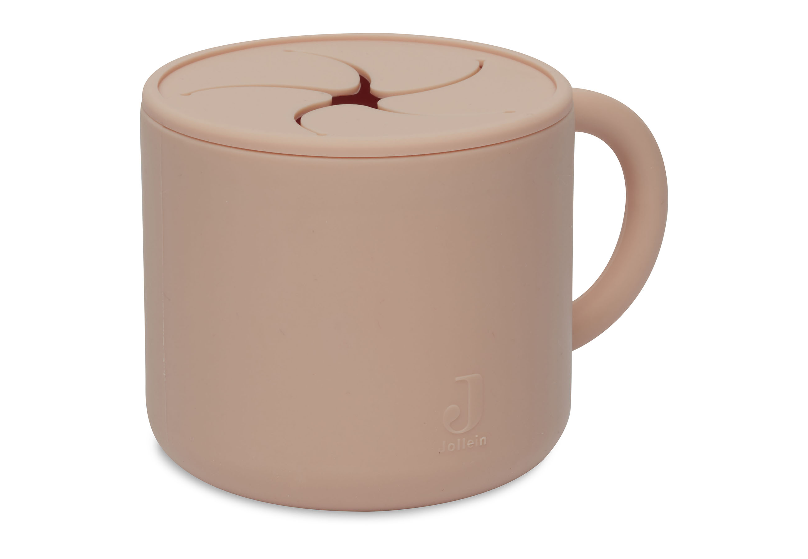 Snackcup Siliconen - Pale pink