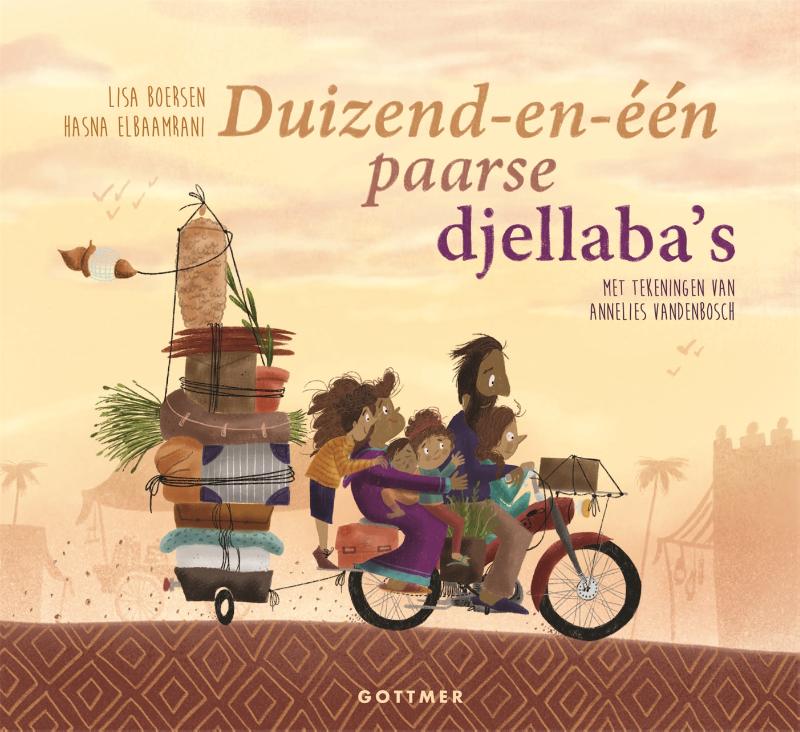 Duizend-en-één paarse djellaba's