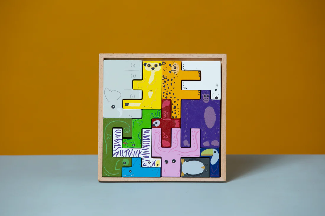 Stoere Dieren 3D Puzzel