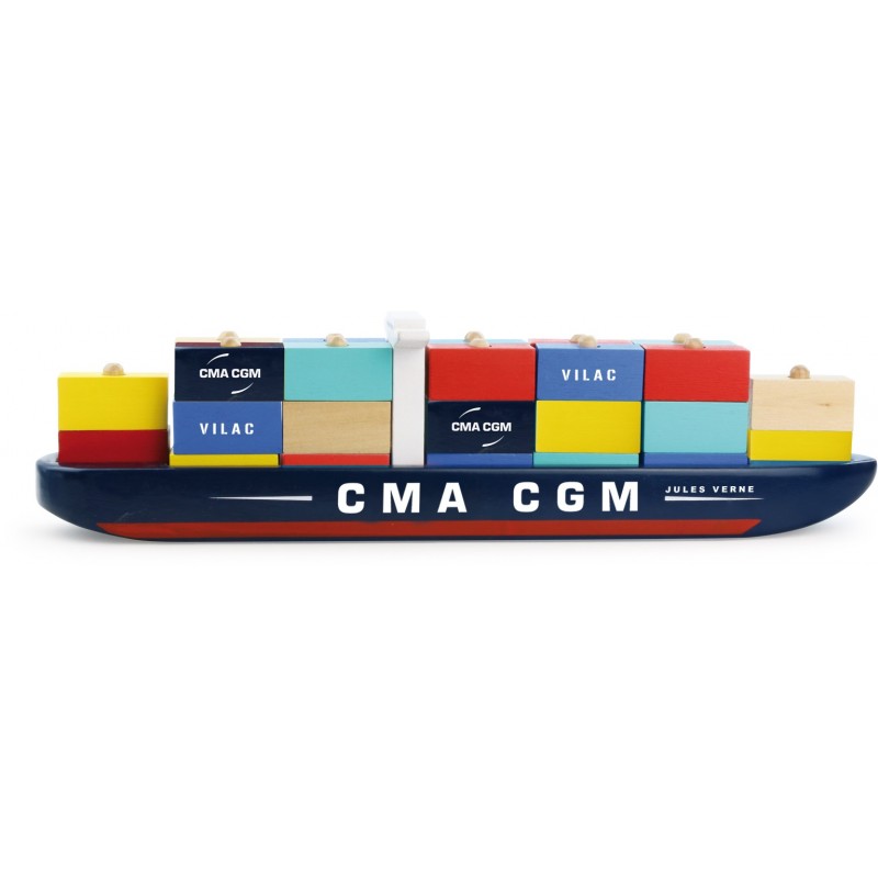 Houten Containerschip