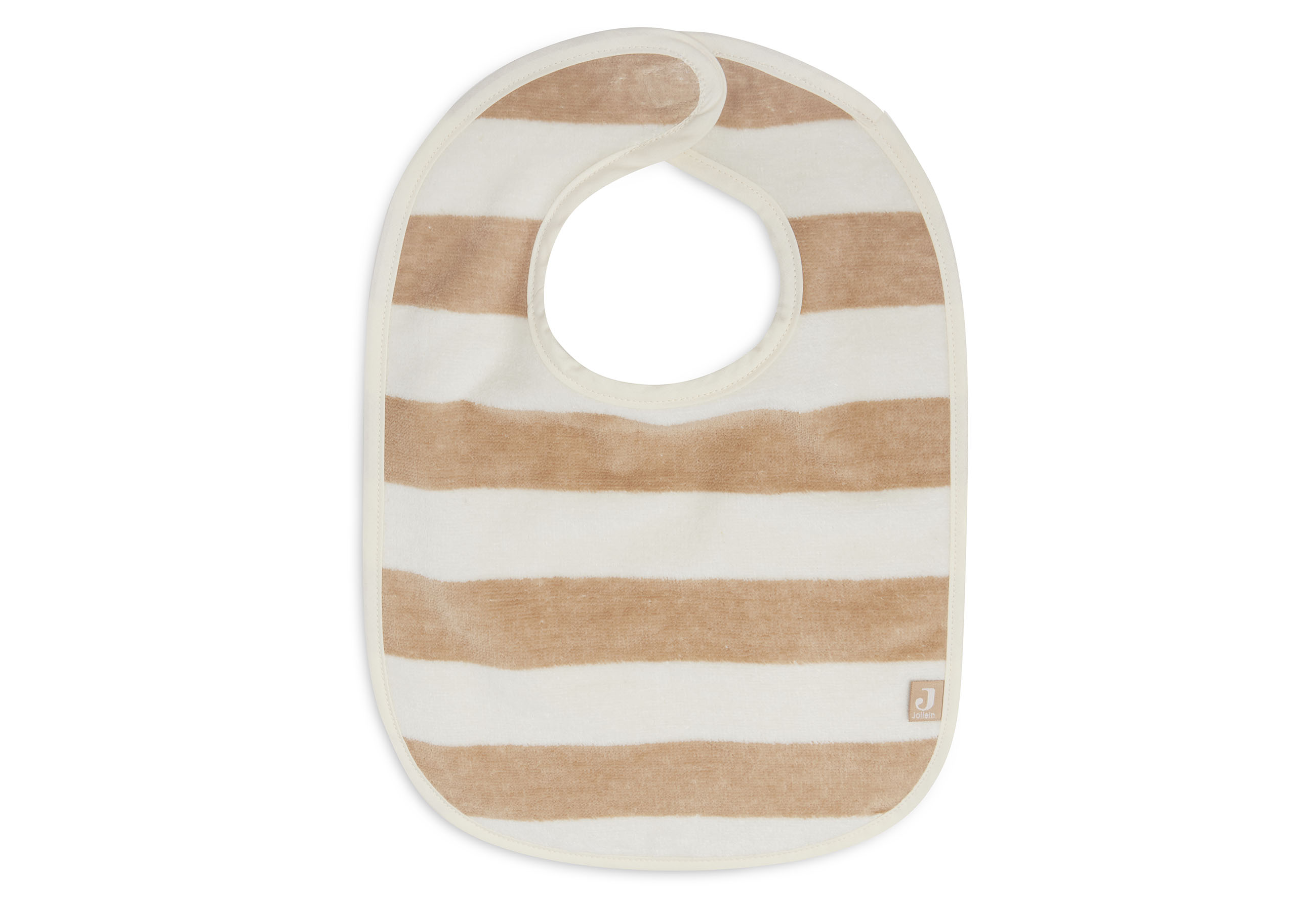 Slab Stripe Terry (2 stuks) - Biscuit - GOTS