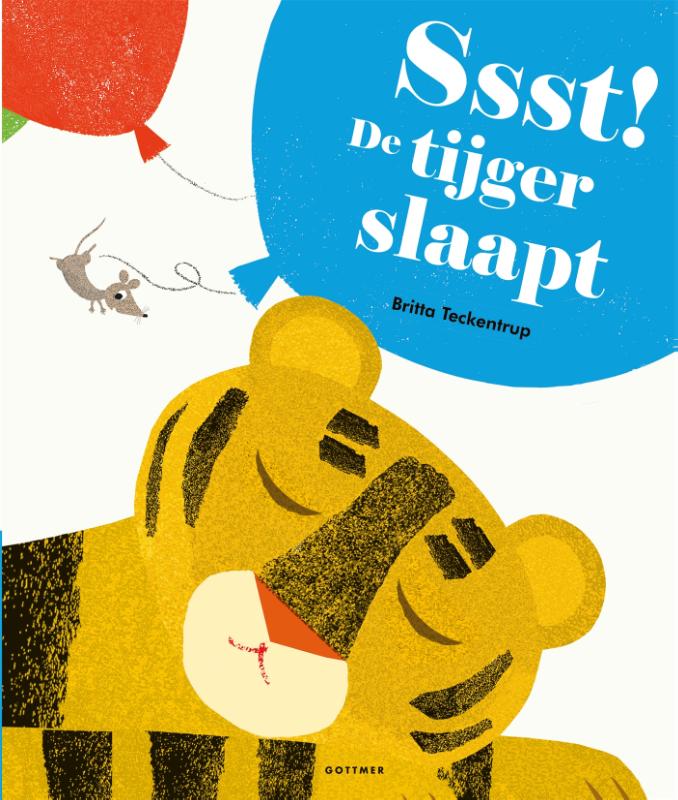 Ssst! De tijger slaapt - kartonboekje